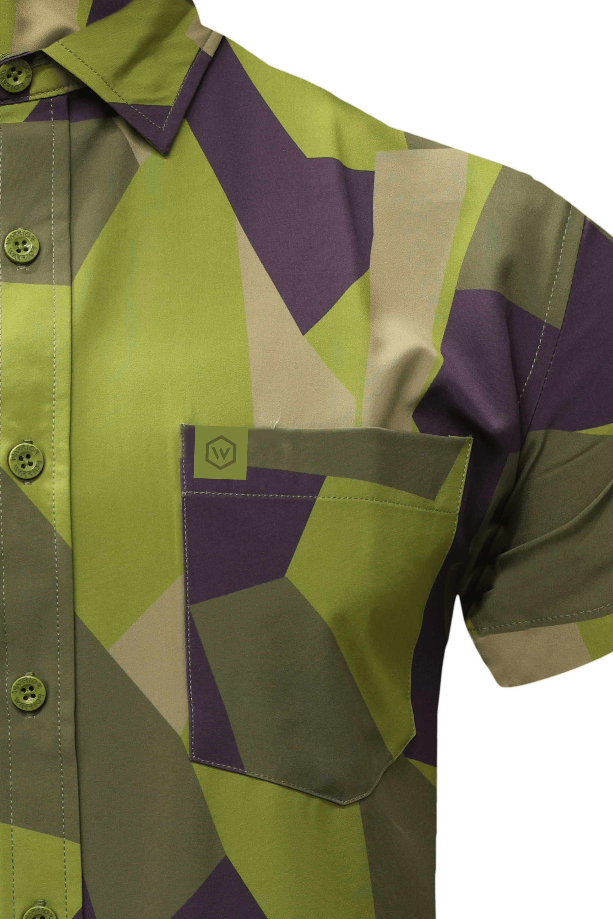 Swedish M90 Woodland Button Down