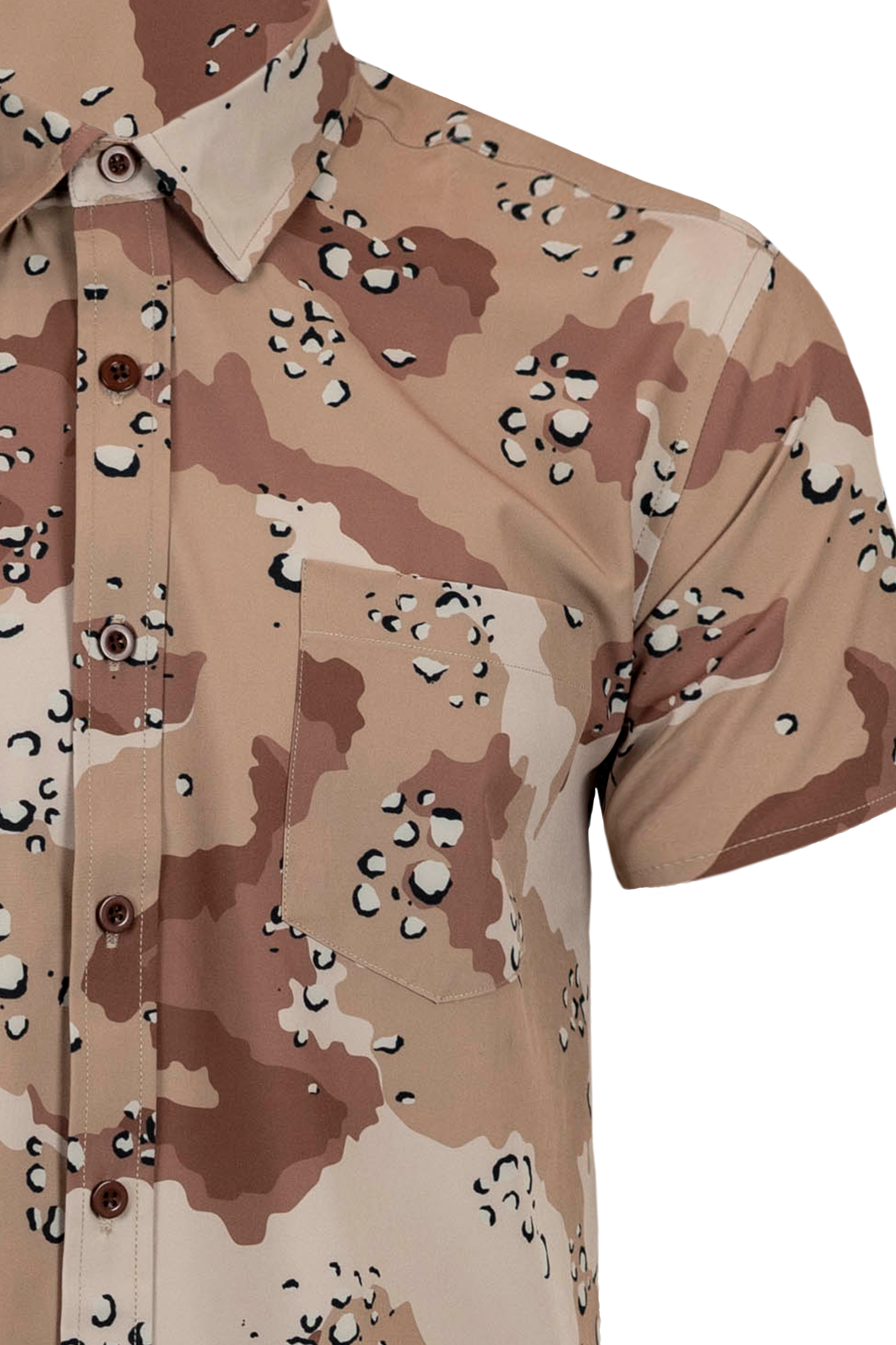 Chocolate Chip Button Down