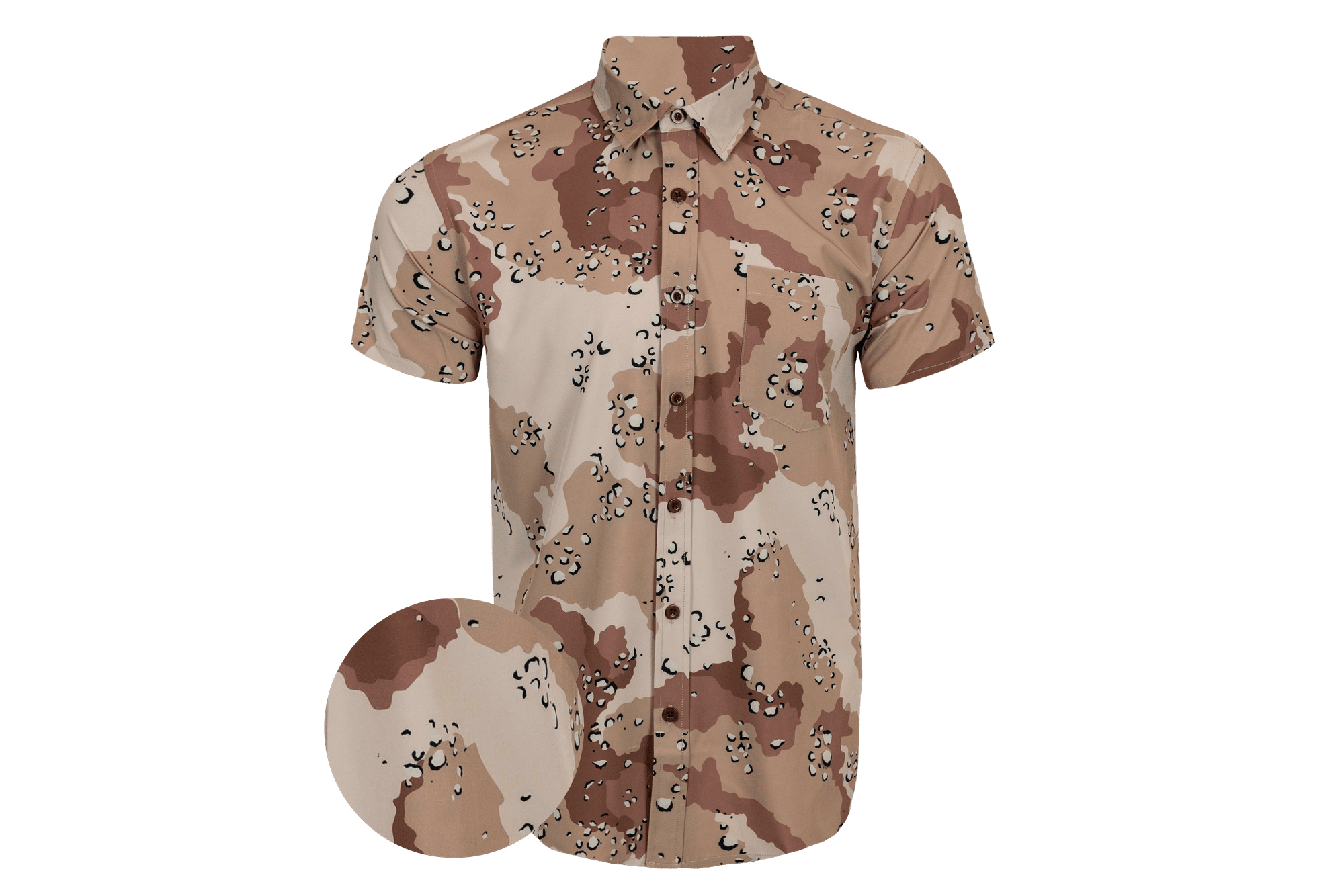 Chocolate Chip Button Down