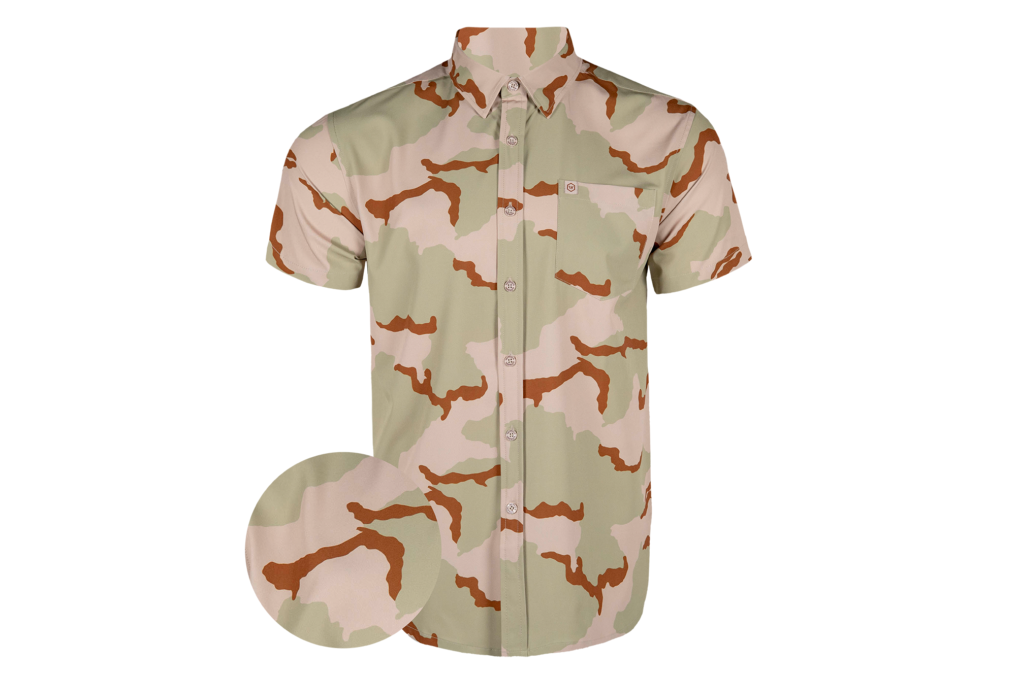 Tri-Color DCU Button Down