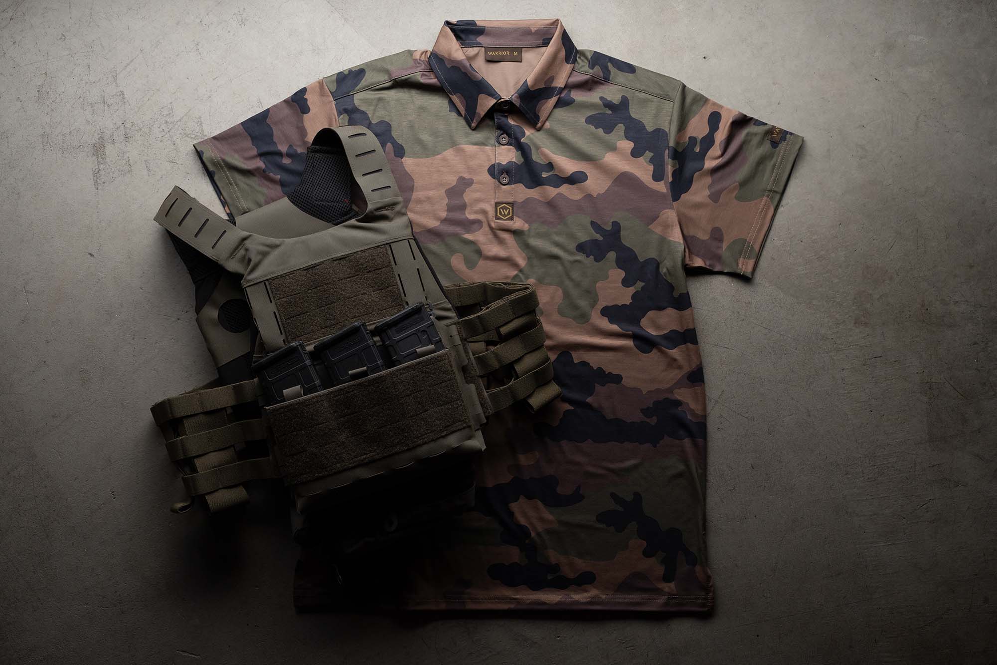 French CCE Woodland Polo