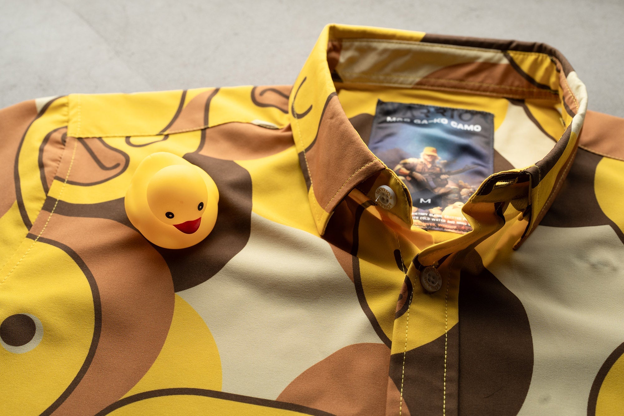 MGS GA-KO Camo Button Down