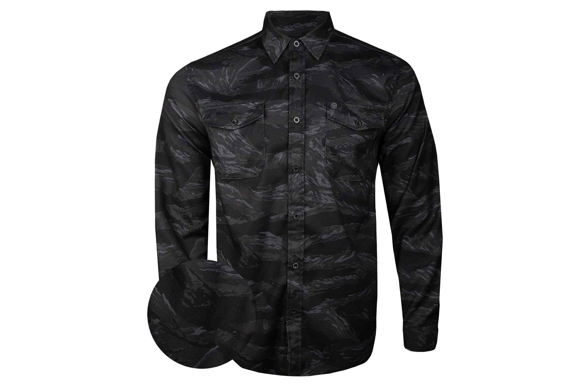 Lightsout Tiger Midweight Flannel