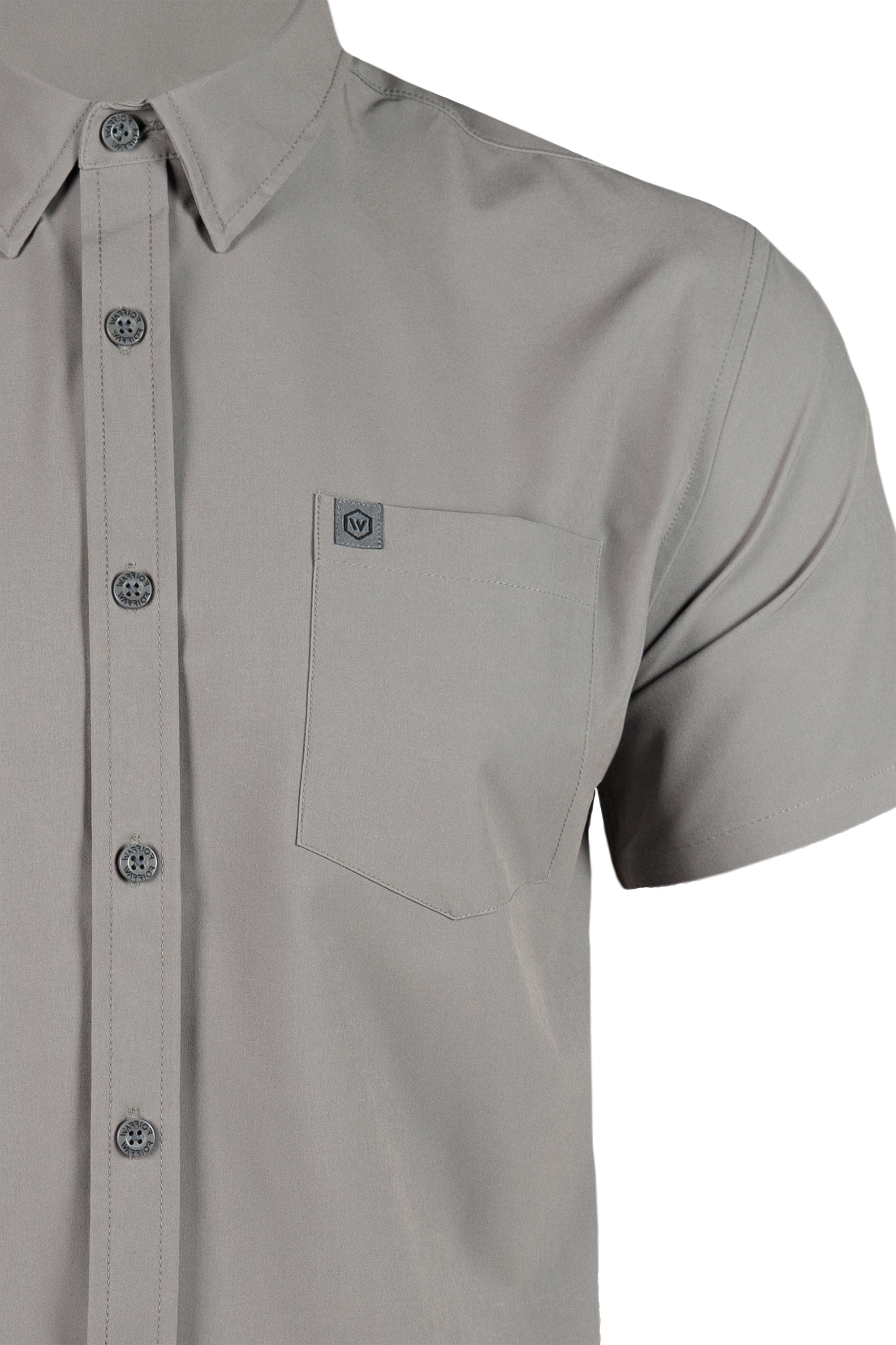 Solid Grey Button Down