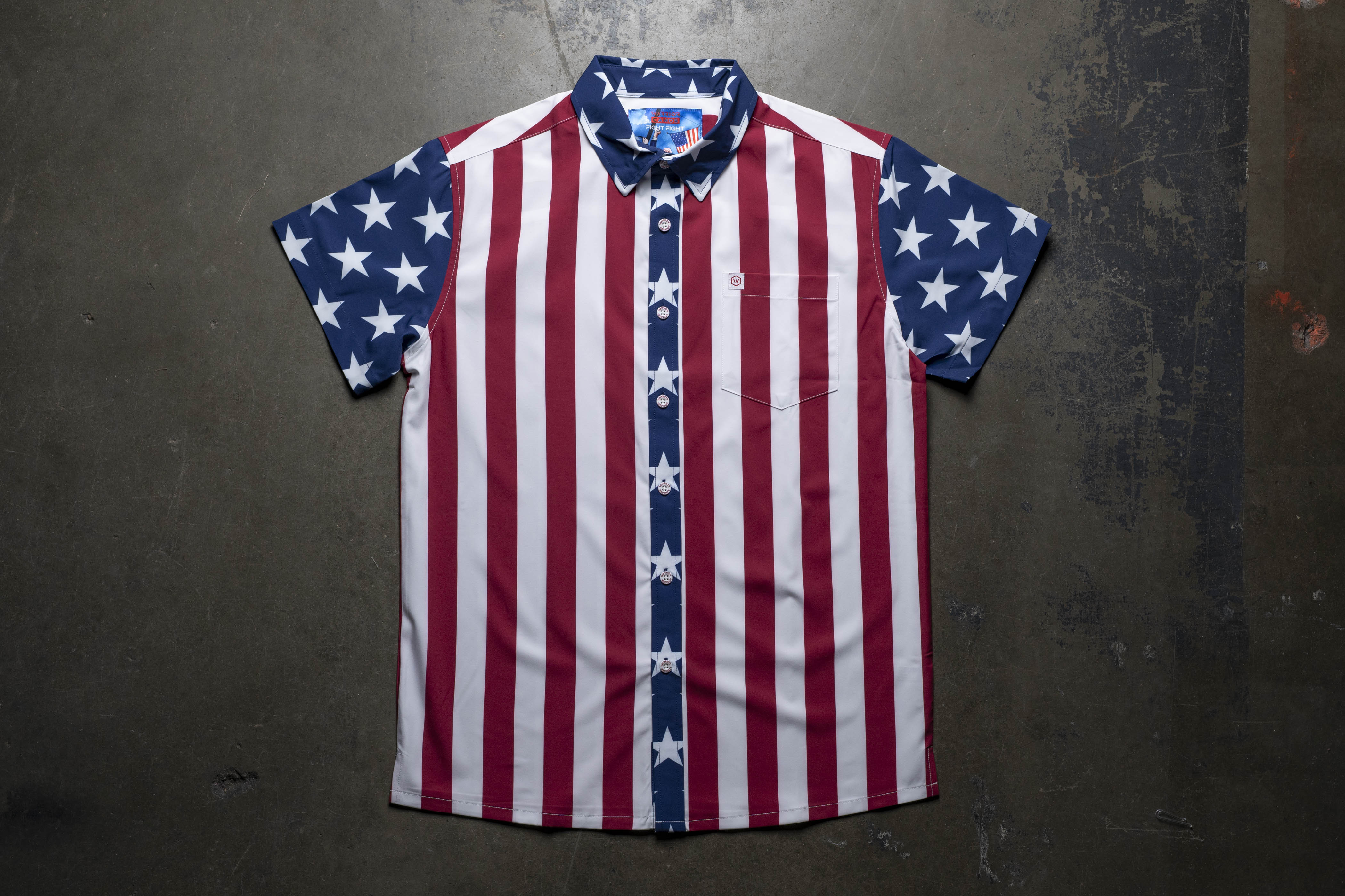 Fight Fight Button Down