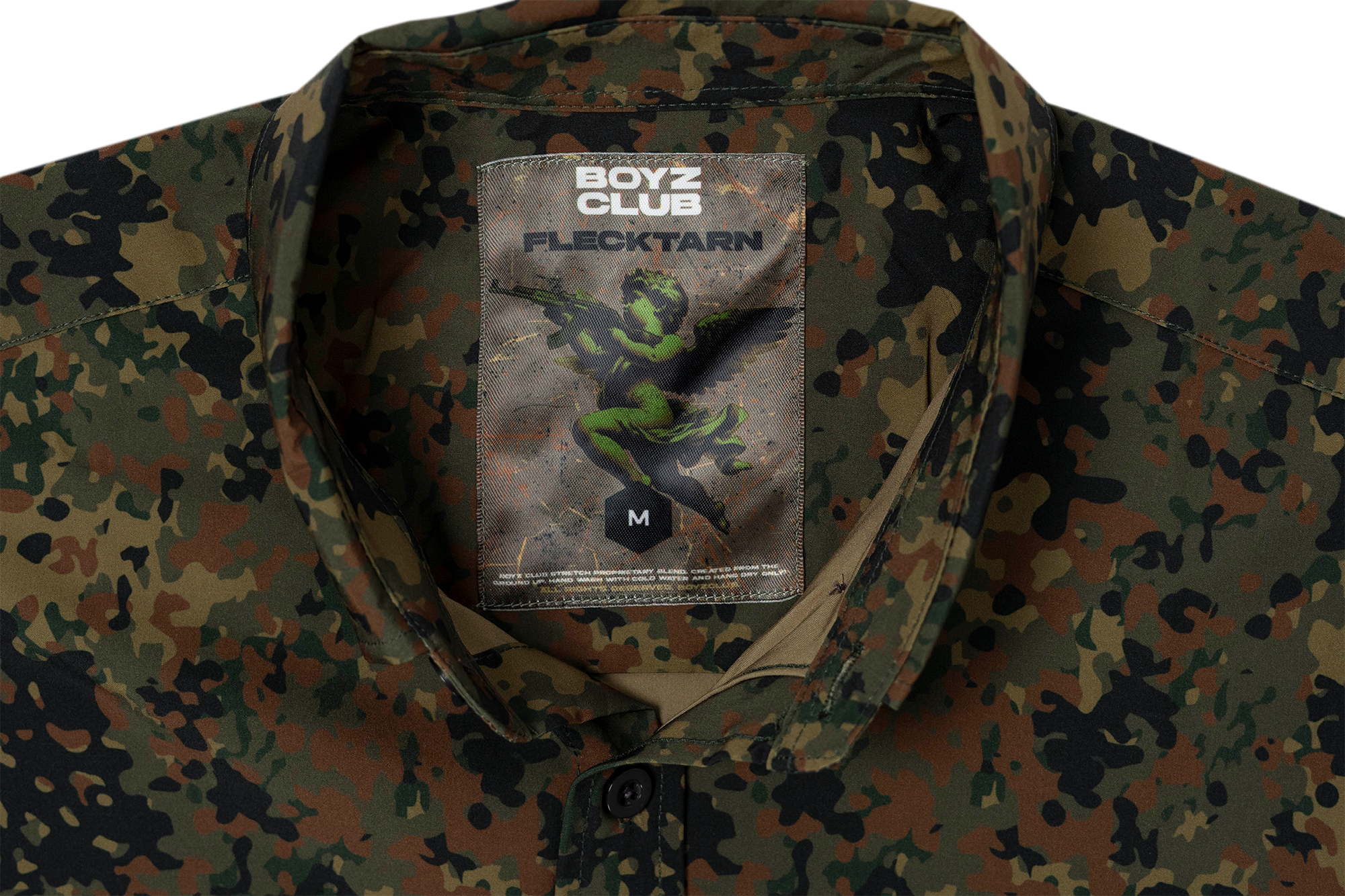 Flecktarn Button Down