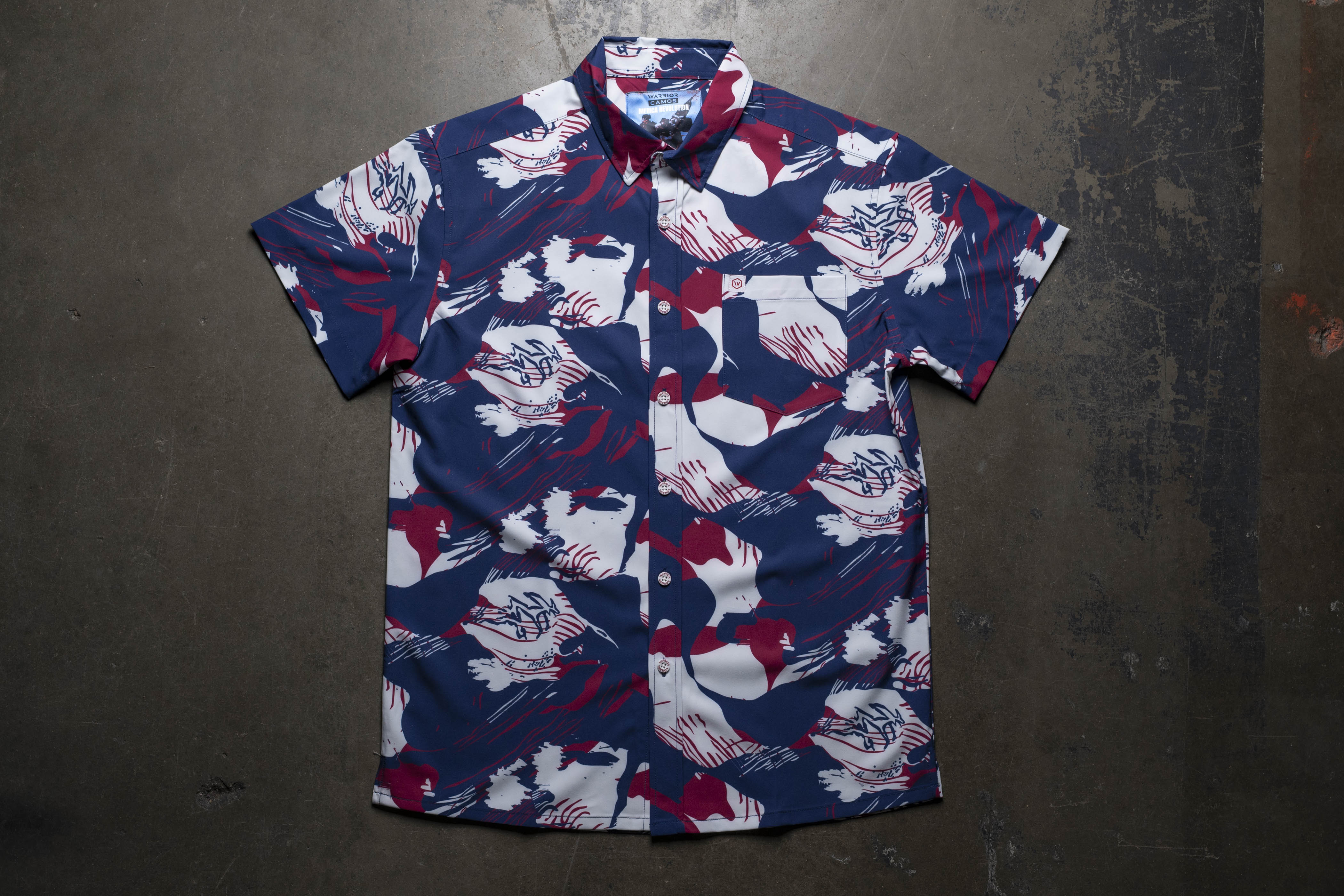 Merica Revolution Button Down