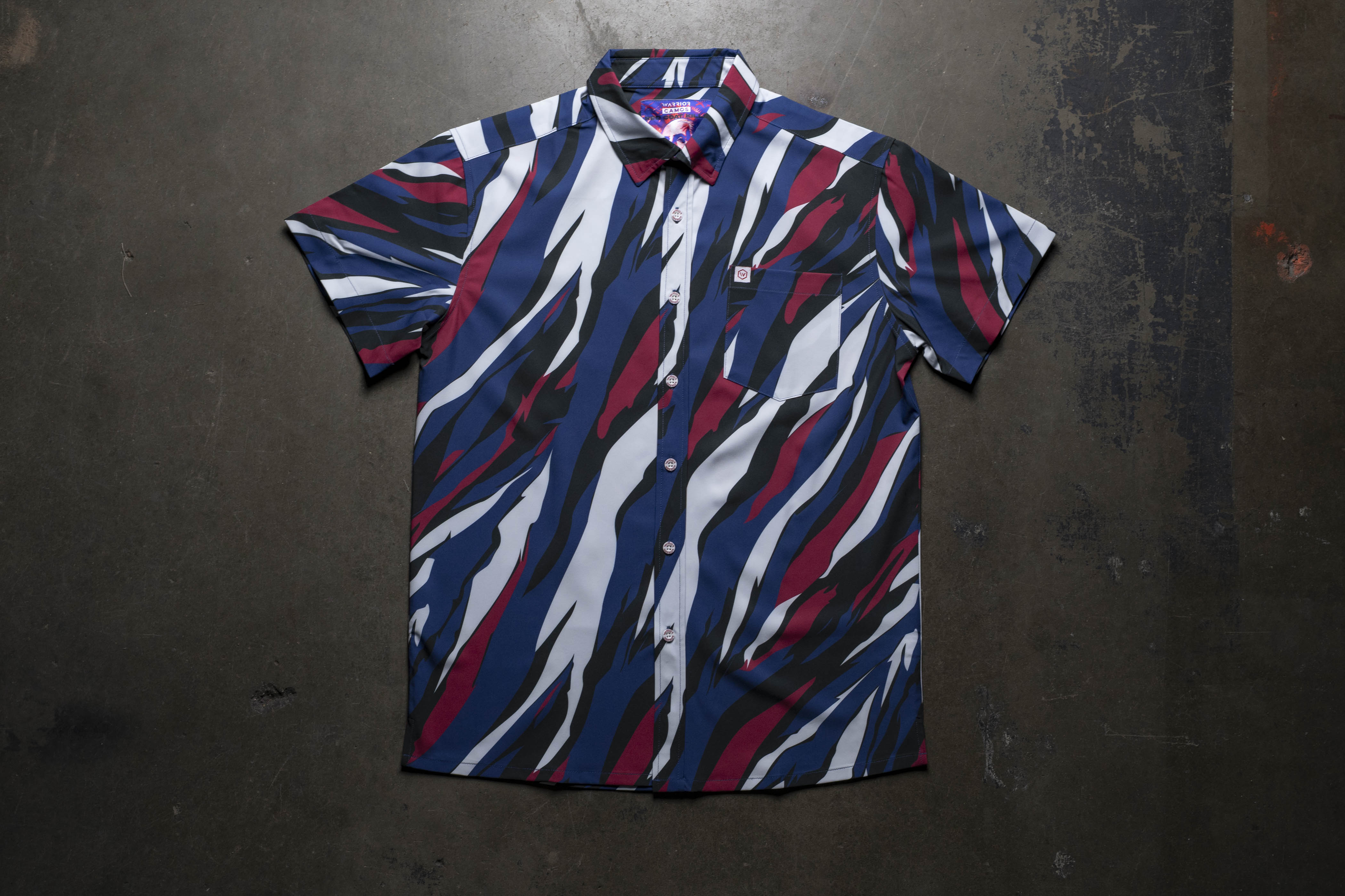 Red Coat Killa Button Down