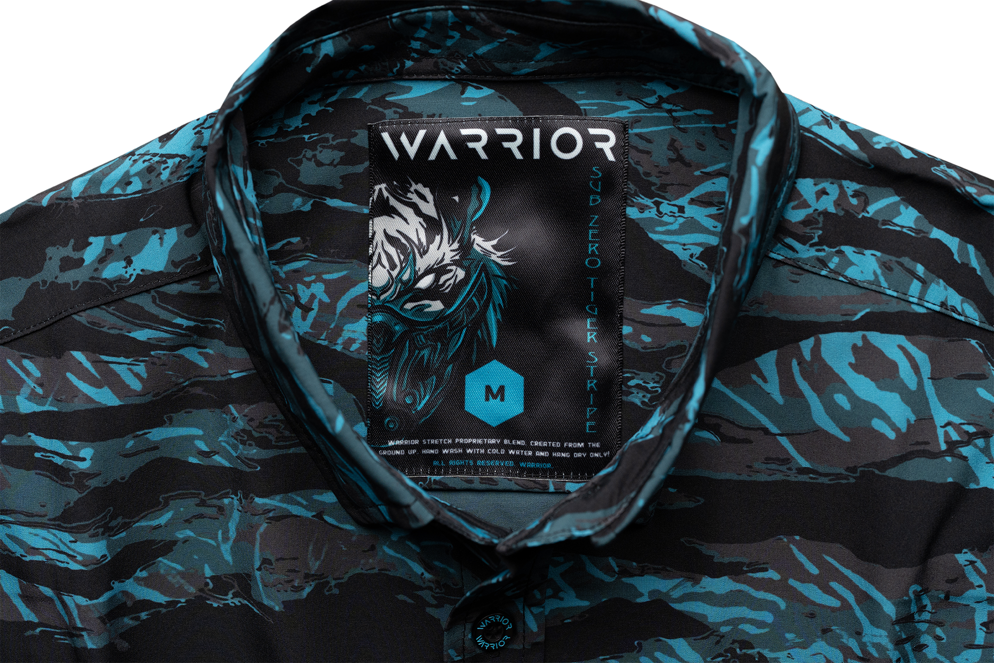 Sub Zero Tiger Stripe Button Down