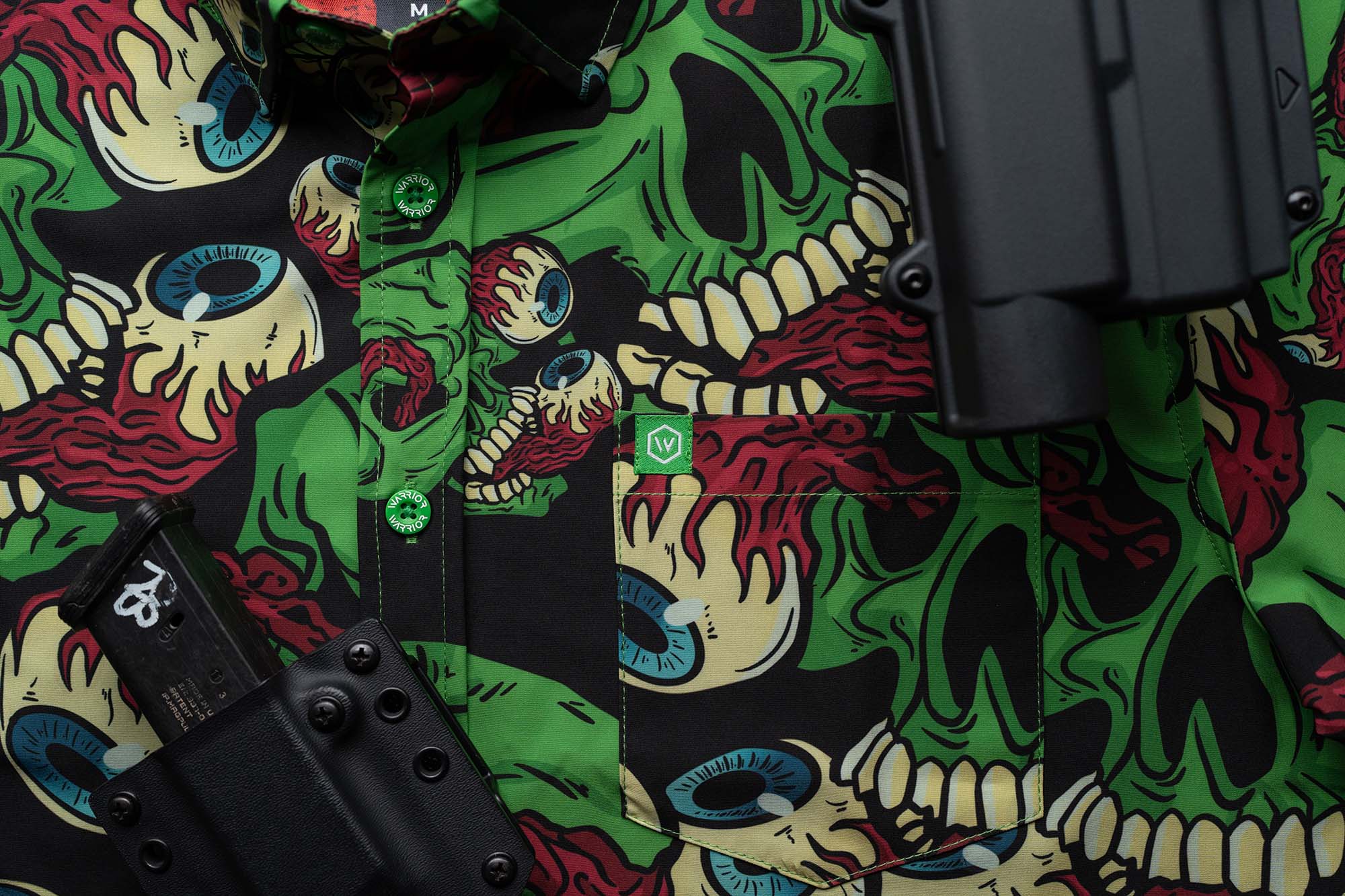 COD Eyeball Button Down