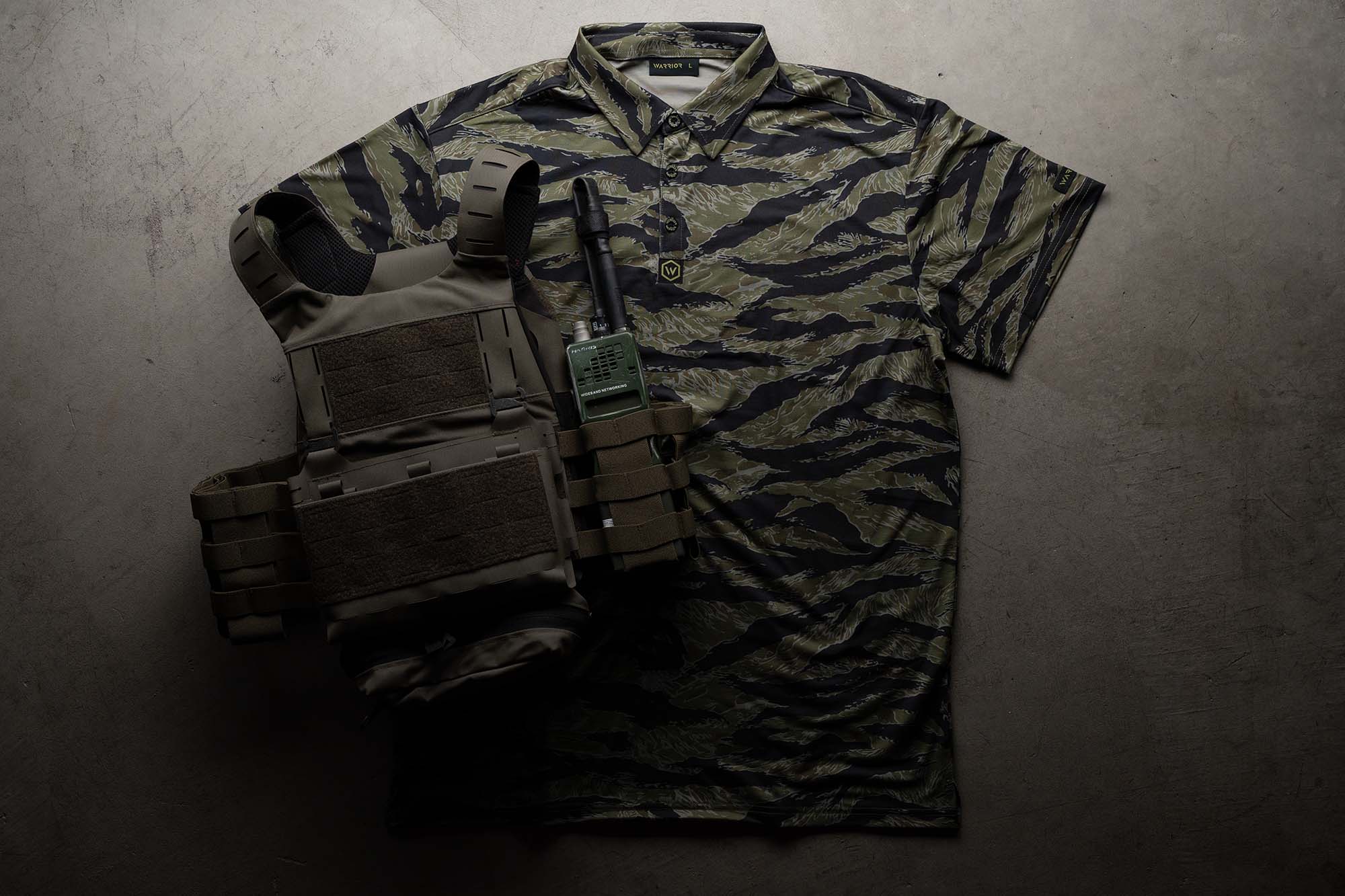 Rhodesian Tiger Stripe Polo