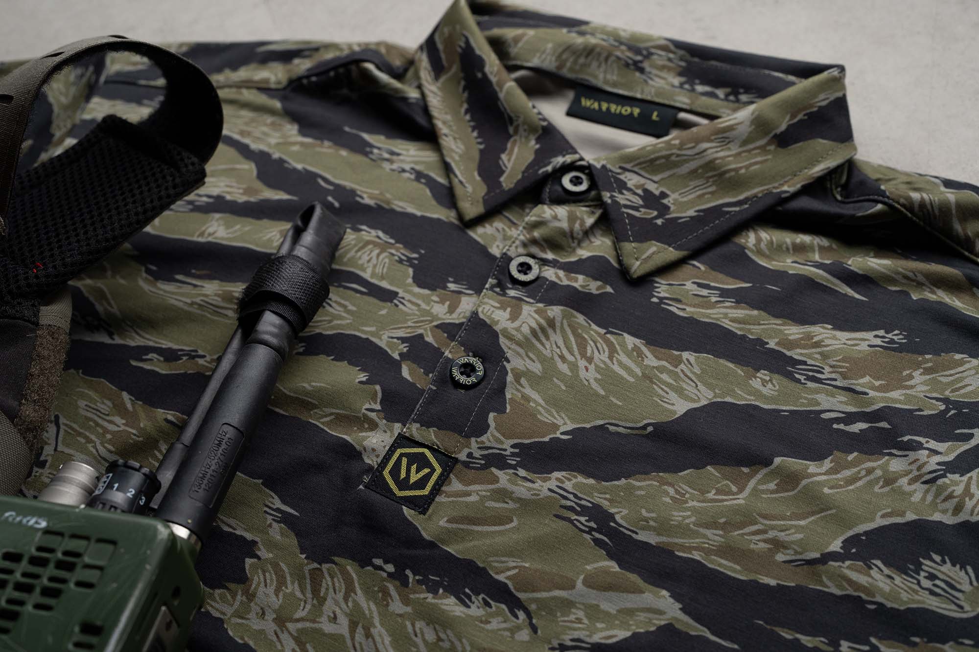 Rhodesian Tiger Stripe Polo