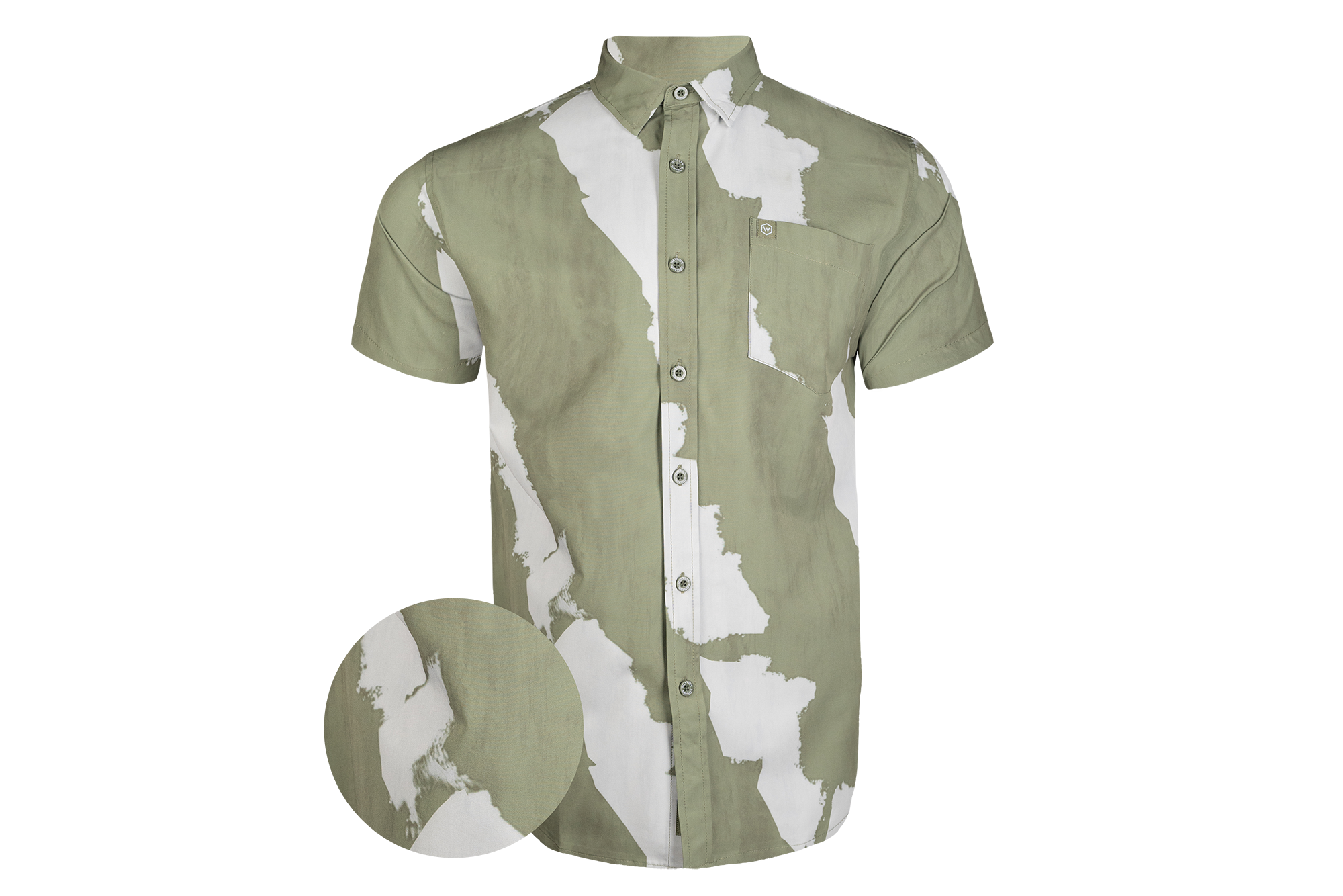 Colossal Print Button Down