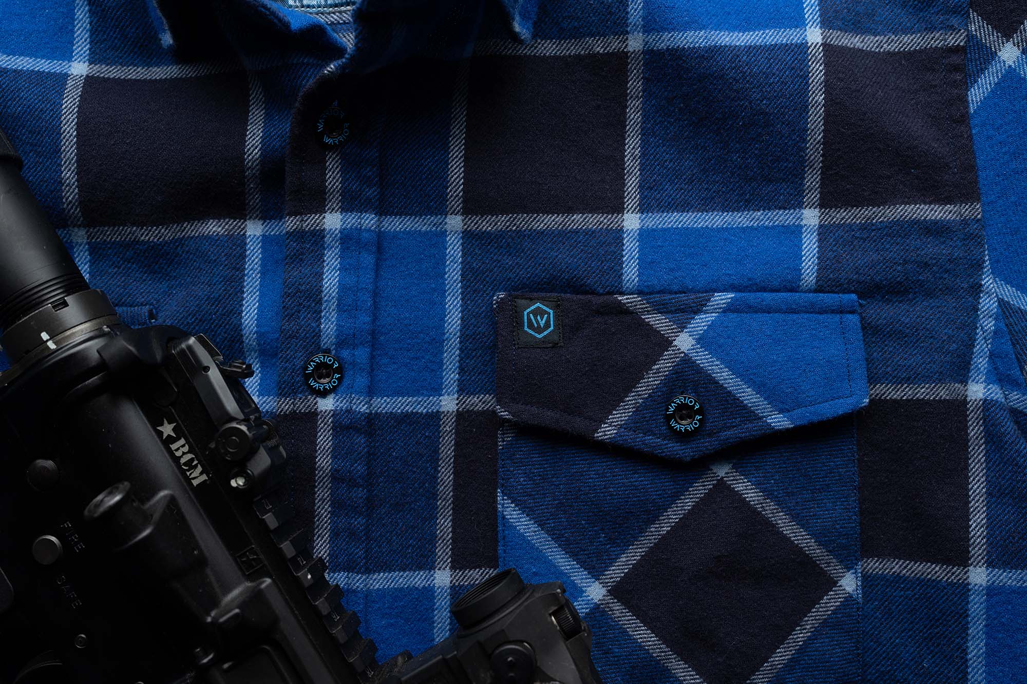Air Force Plaid Flannel