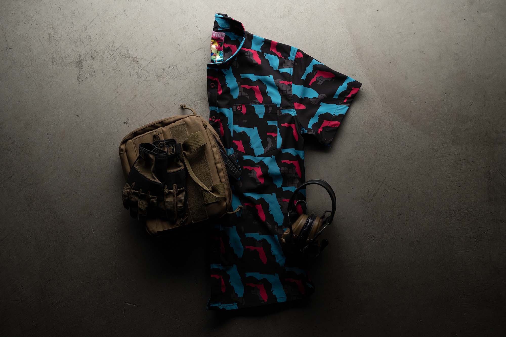 Florida State Camo Button Down
