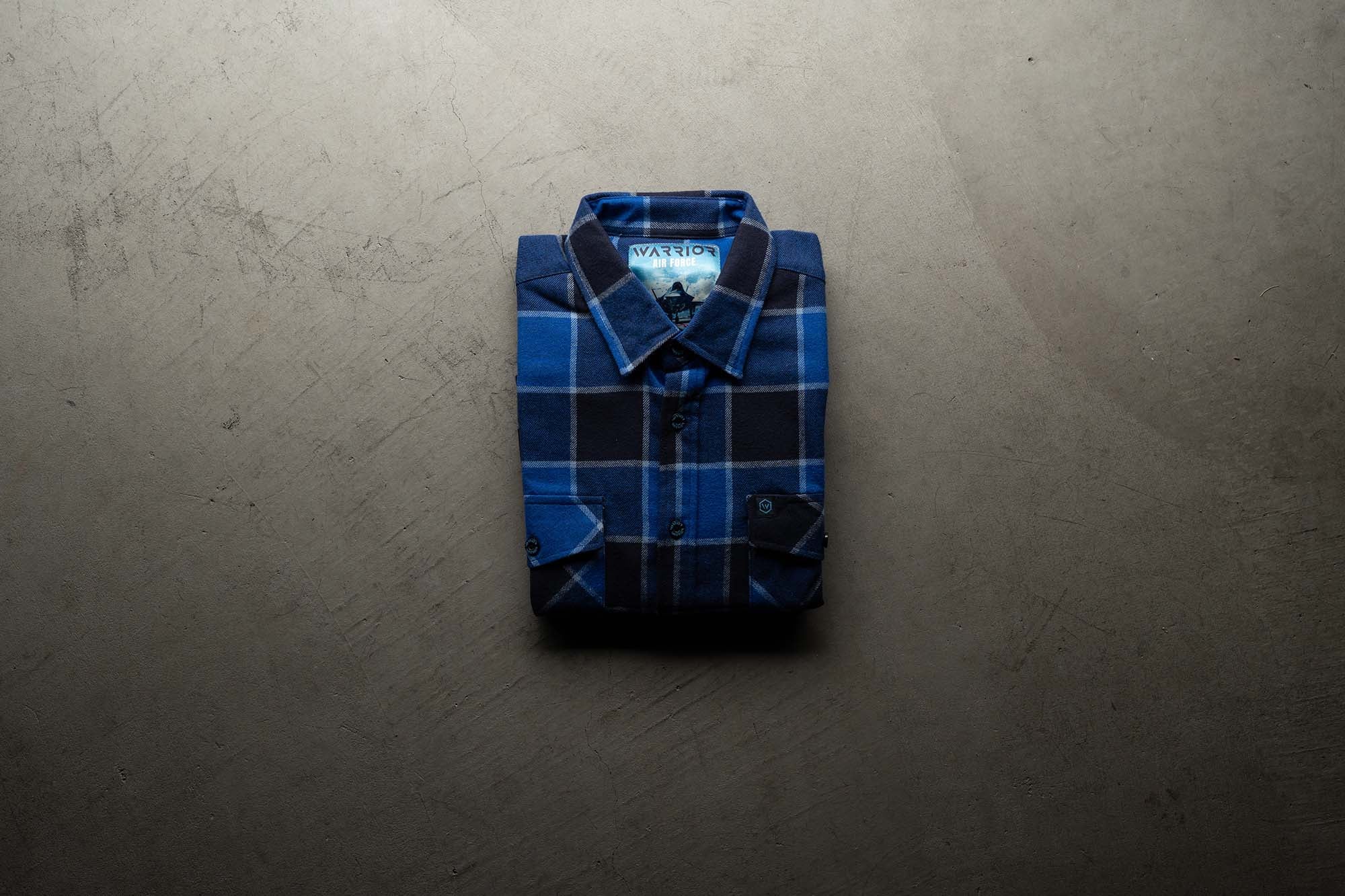 Air Force Plaid Flannel