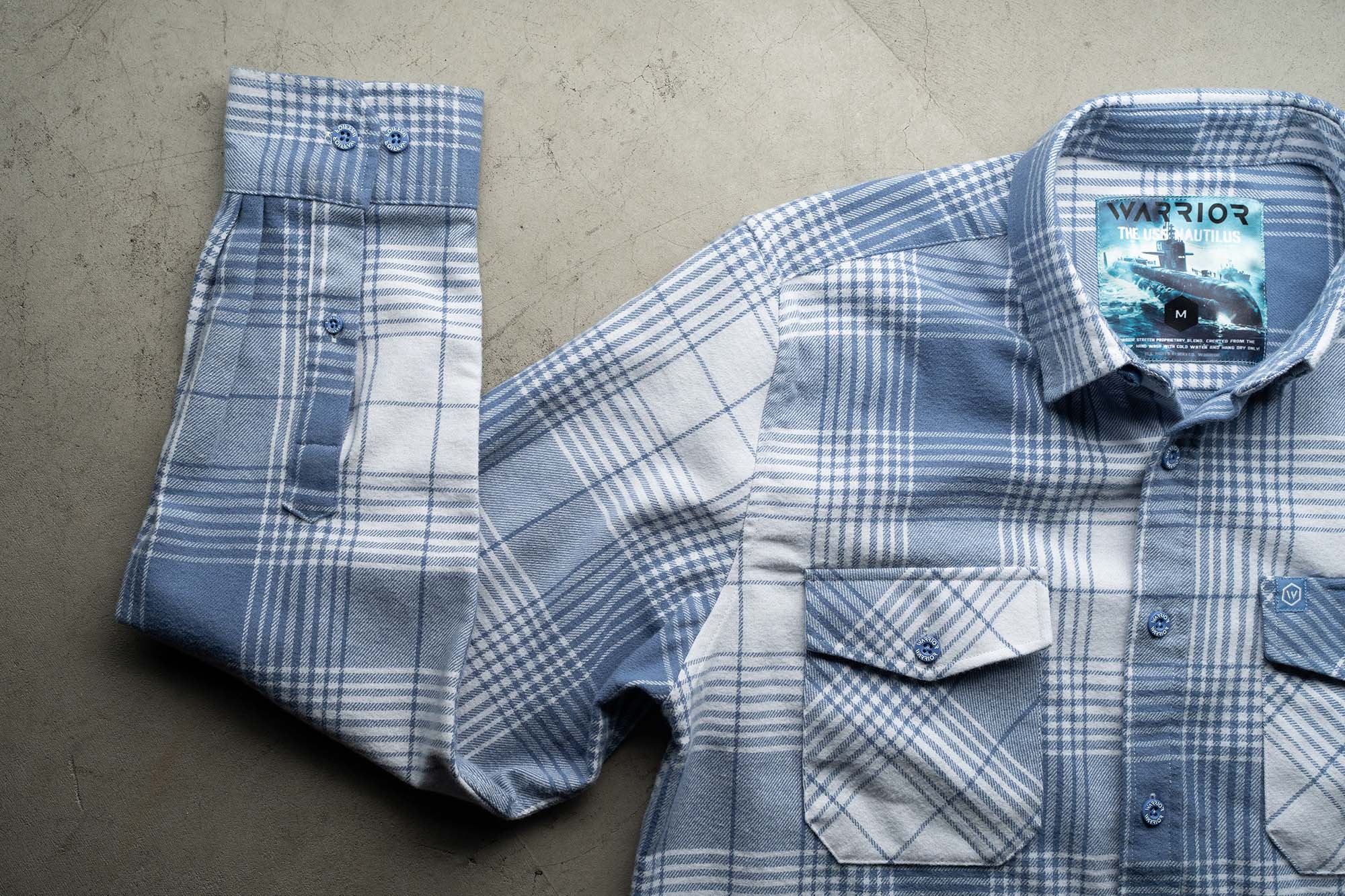 The USS Nautilus Plaid Flannel