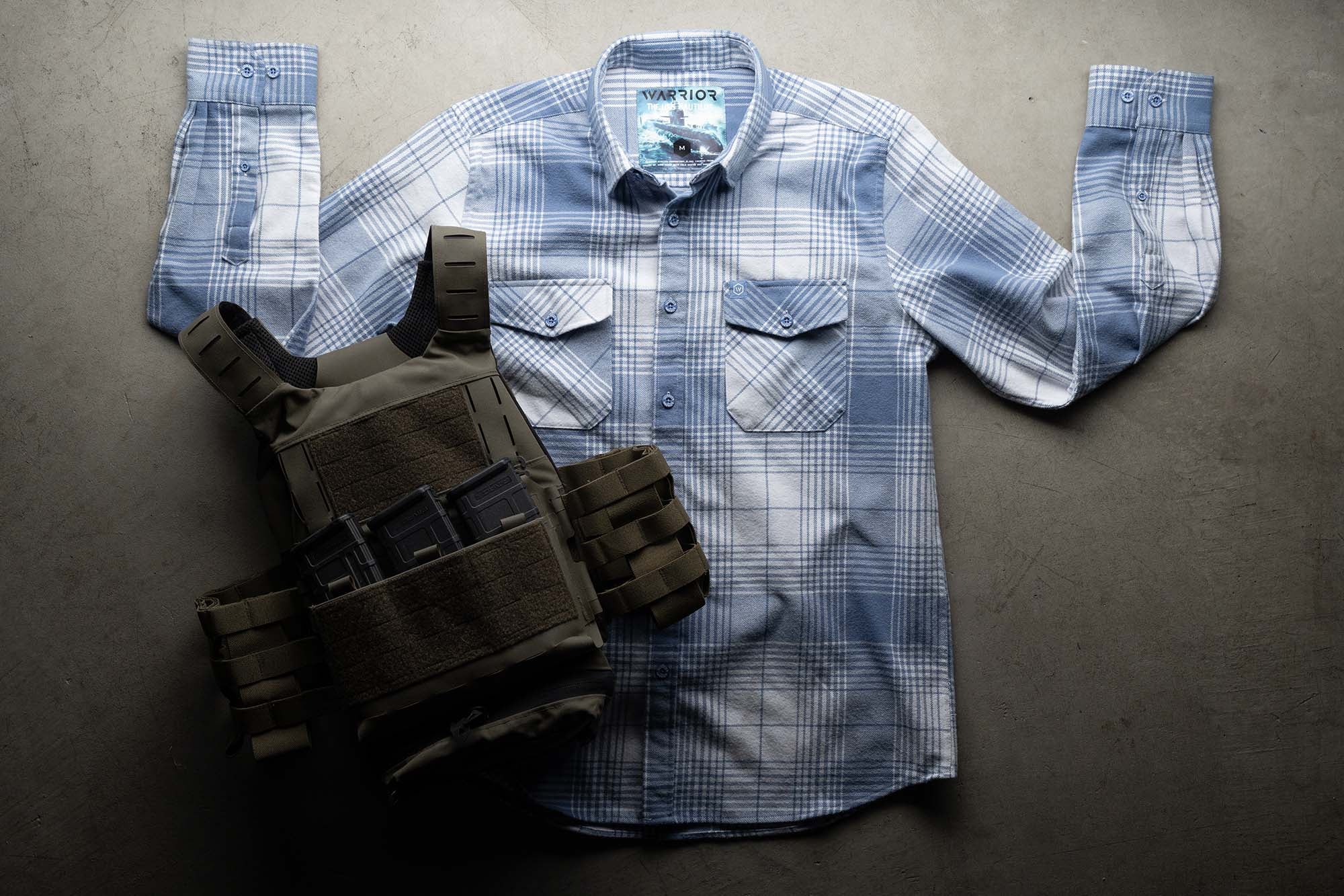 The USS Nautilus Plaid Flannel