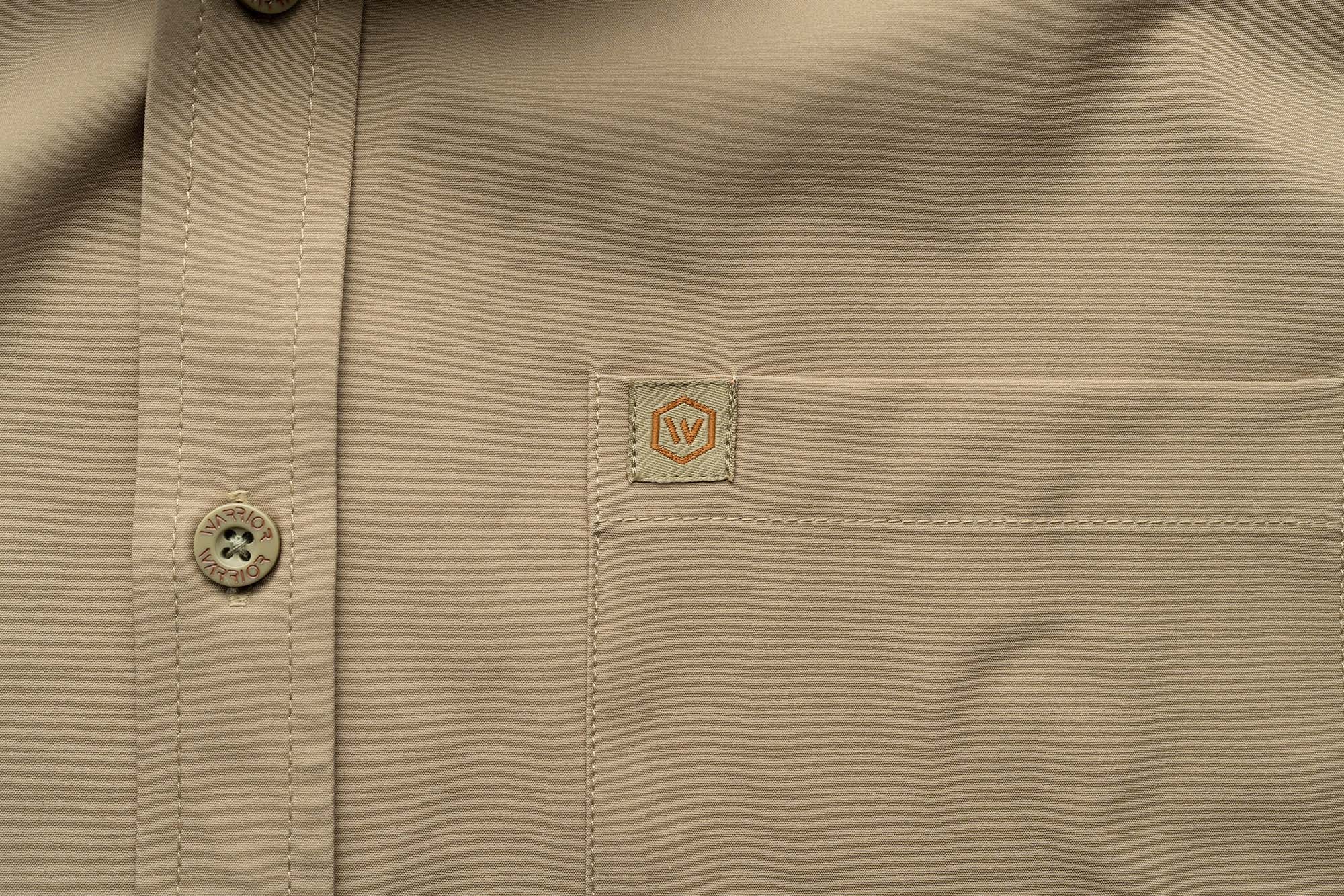 Solid Tan Button Down