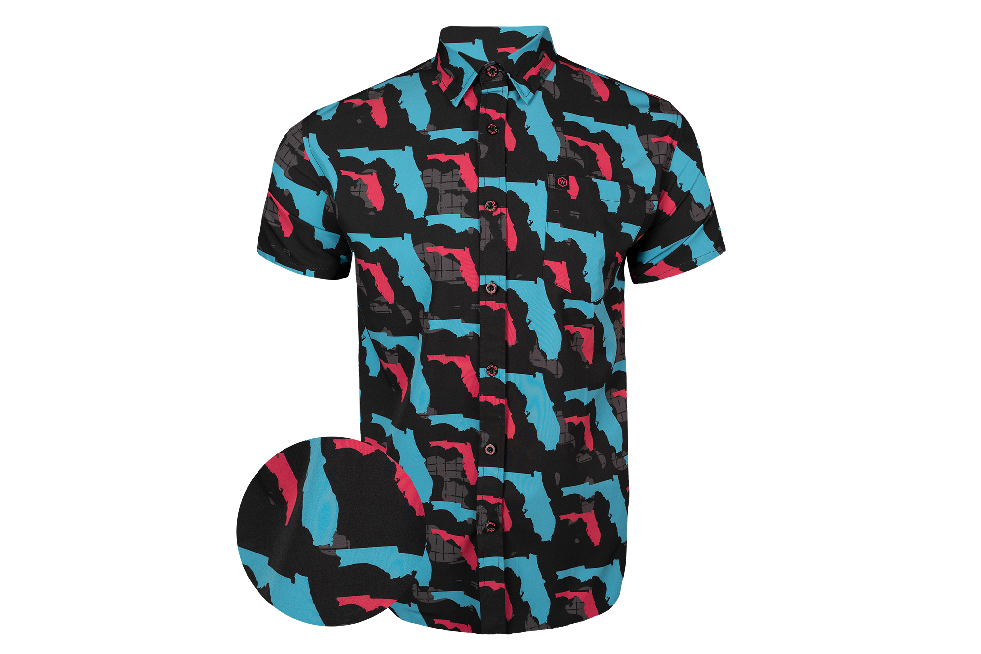 Florida State Camo Button Down