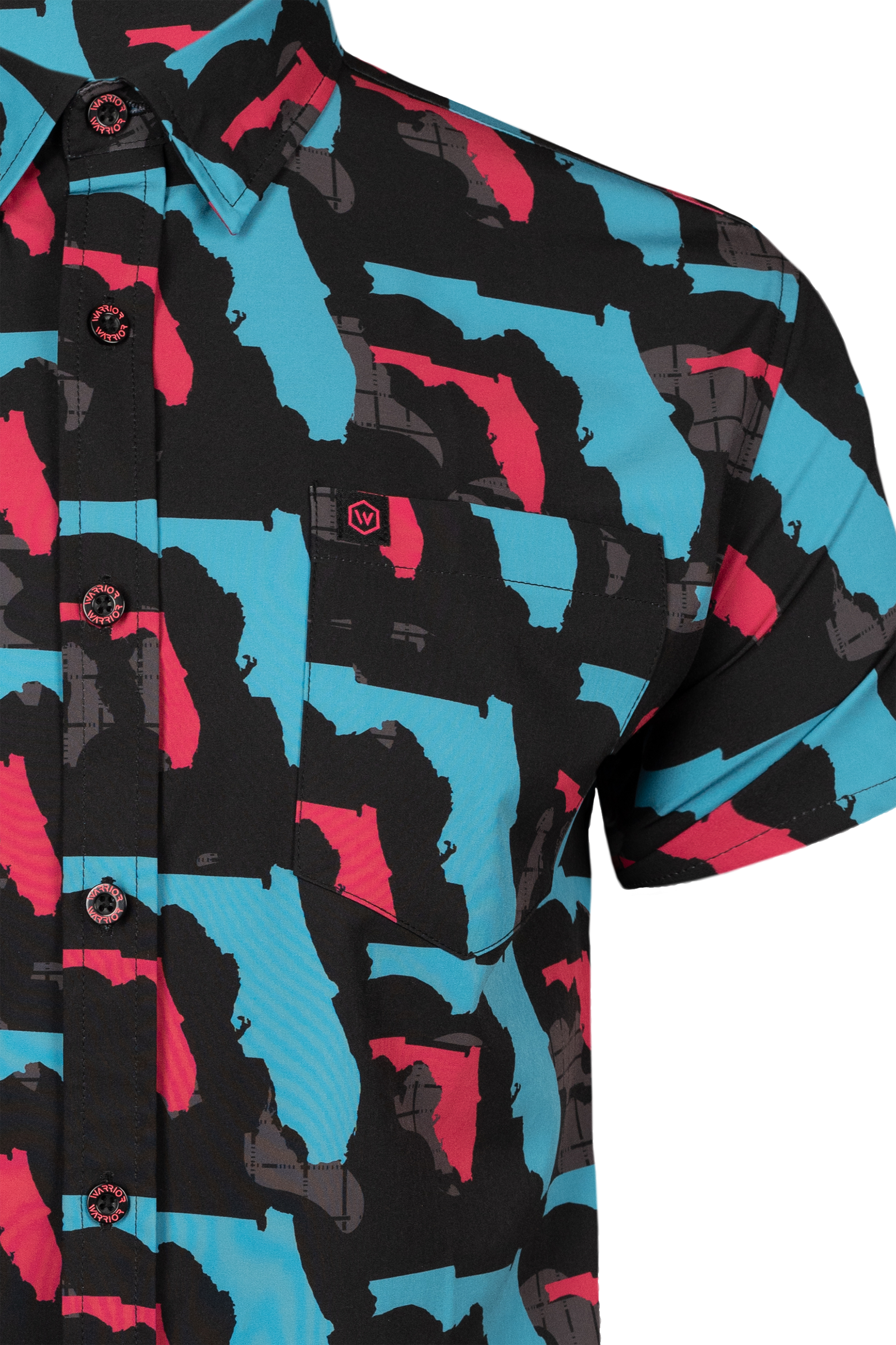 Florida State Camo Button Down