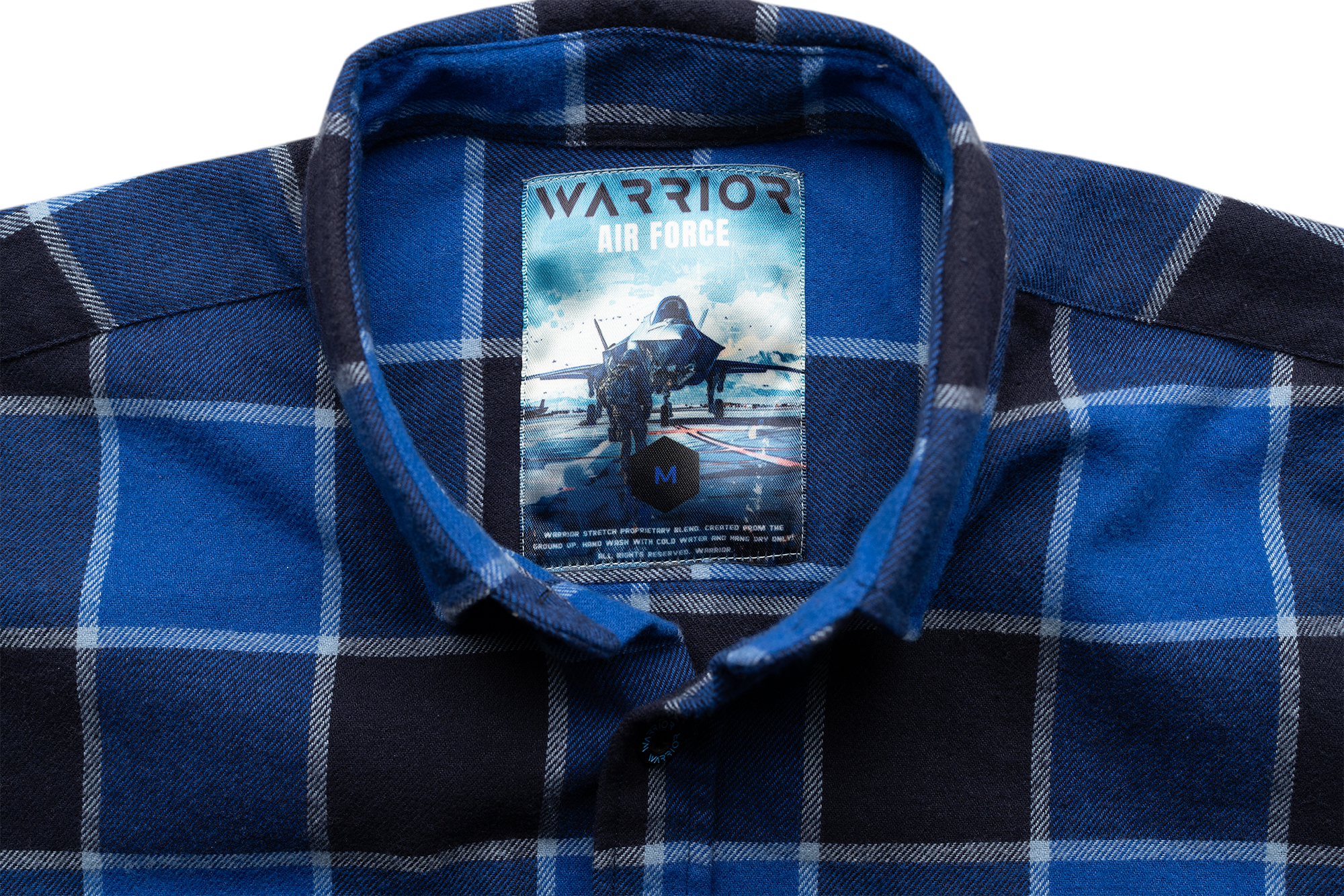 Air Force Plaid Flannel