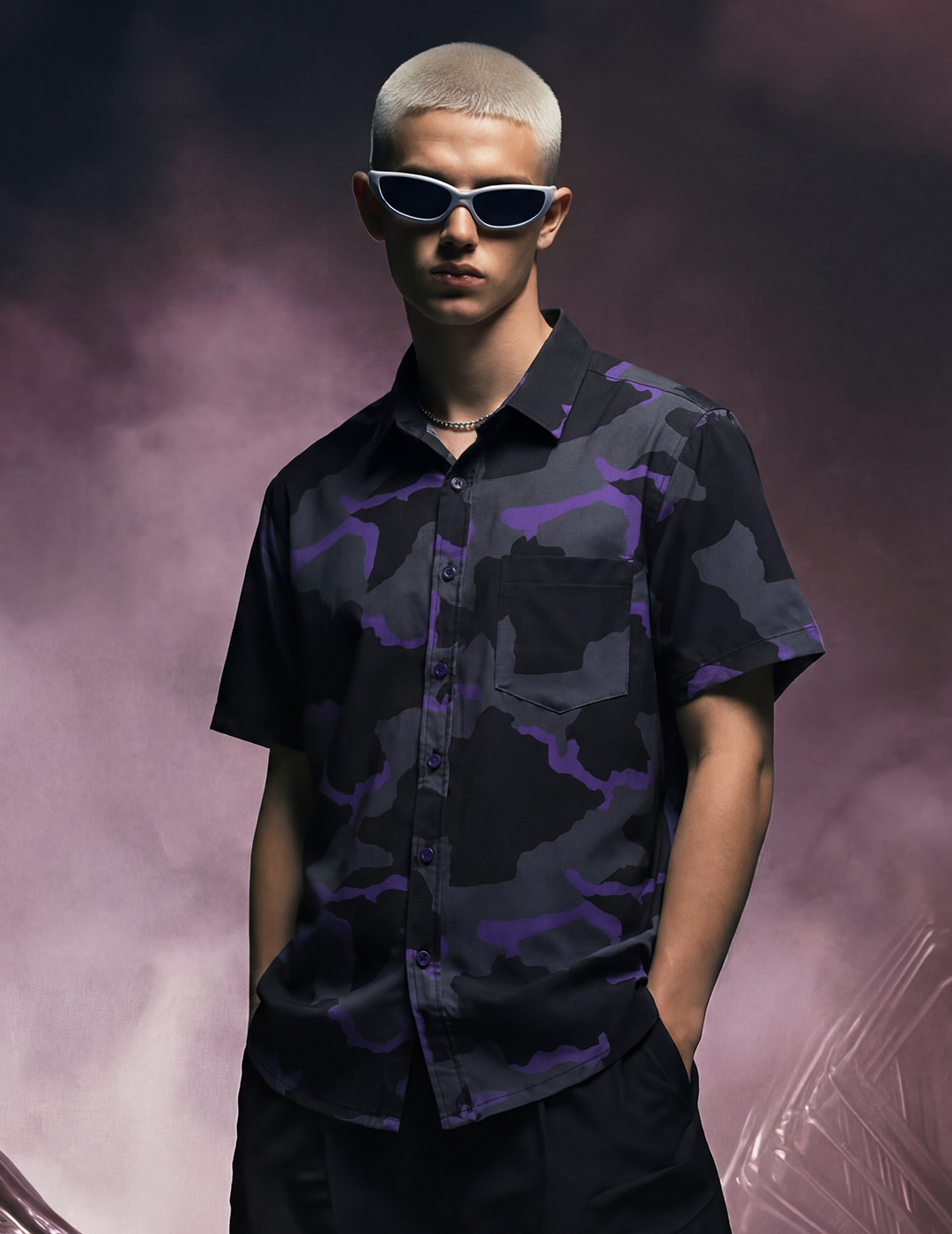 Purple Haze DCU V2 Button Down