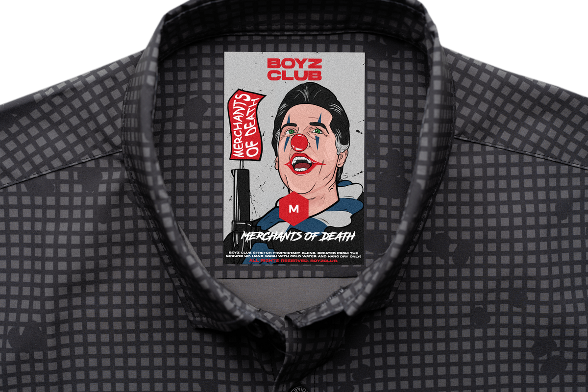Merchants of Death Button Down
