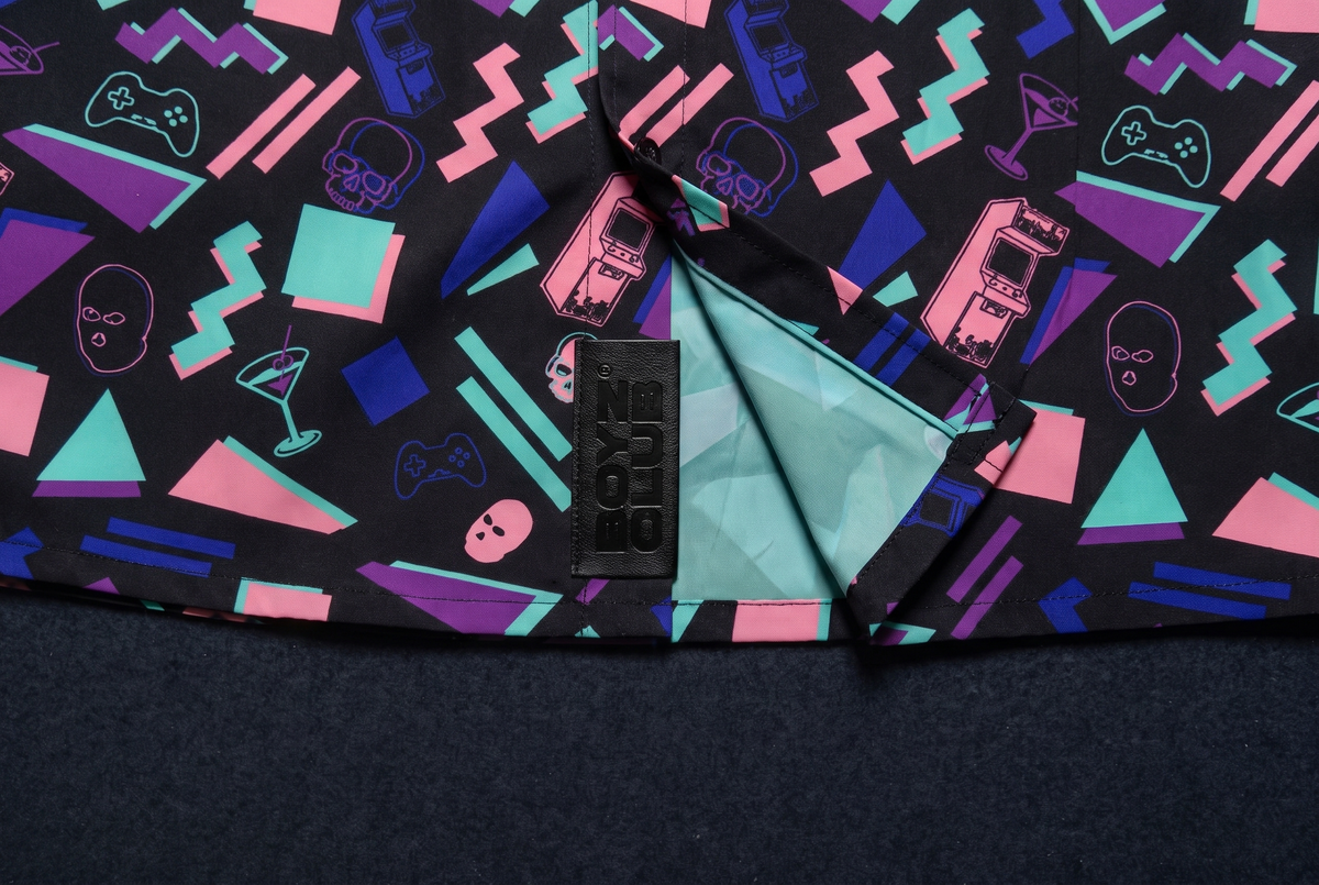 Arcade Nights Button Down