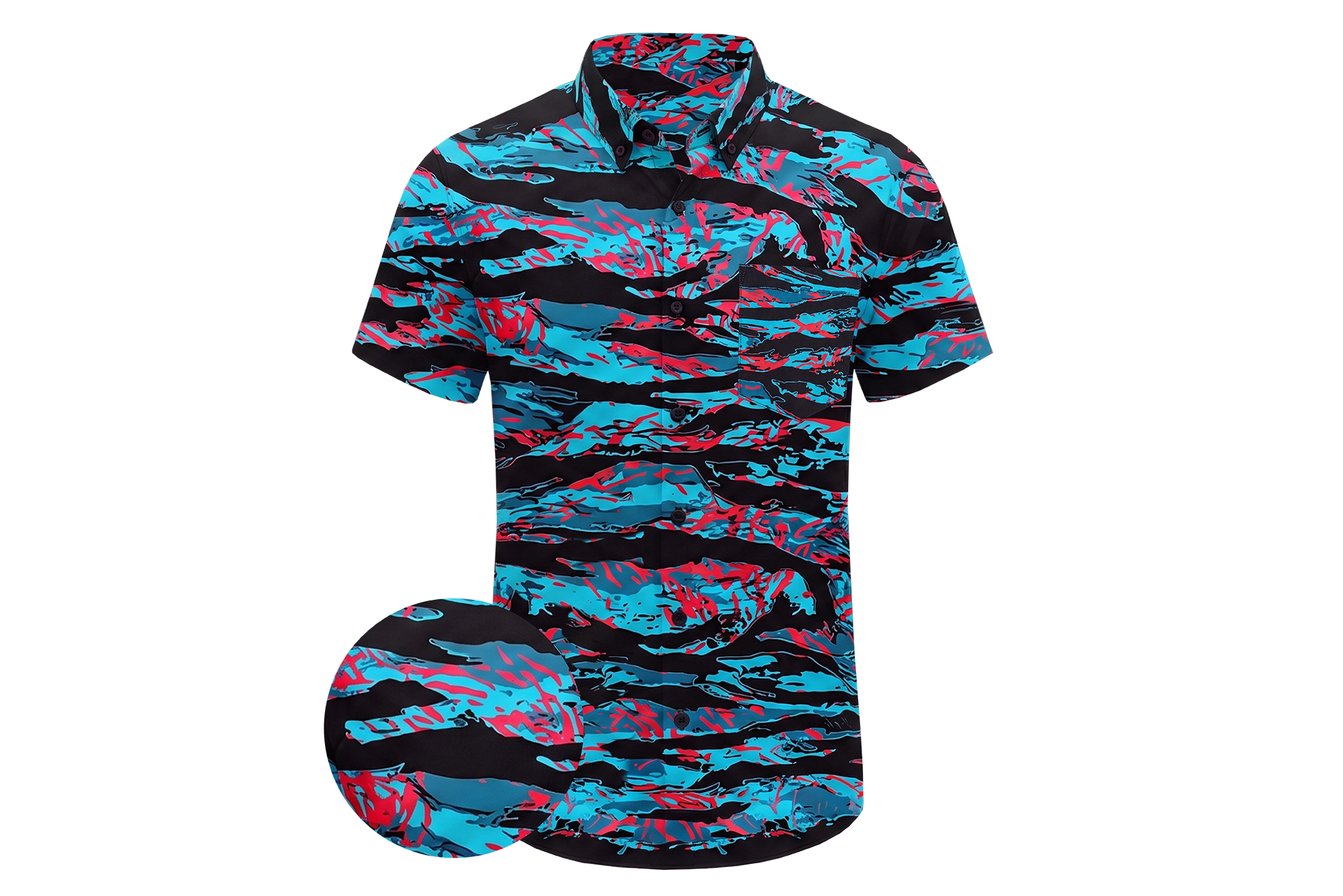 Miami Tiger Button Down