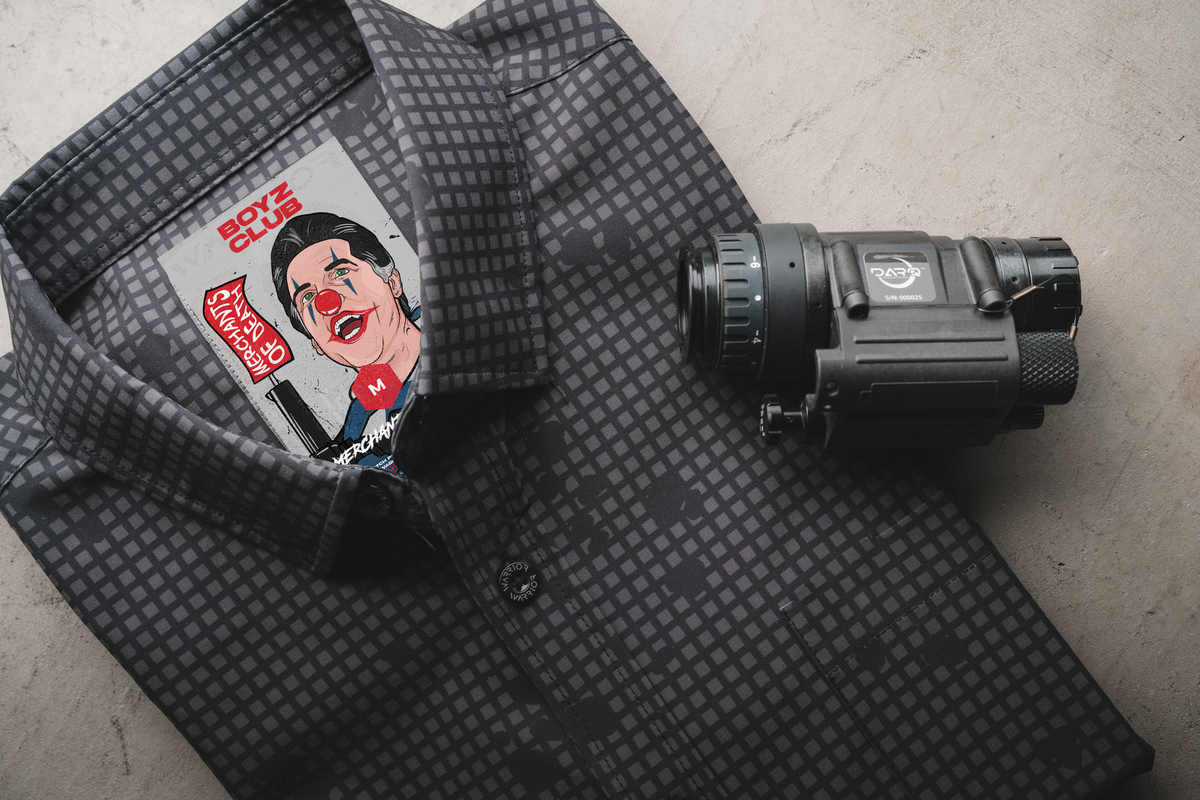 Merchants of Death Button Down