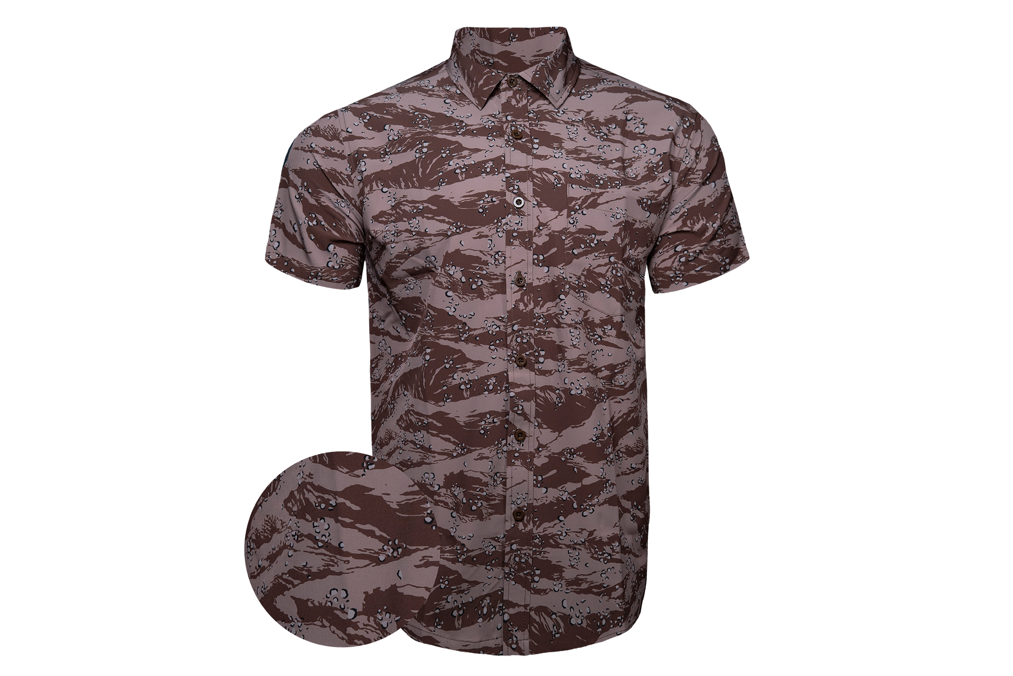 Chocolate Cat Button Down