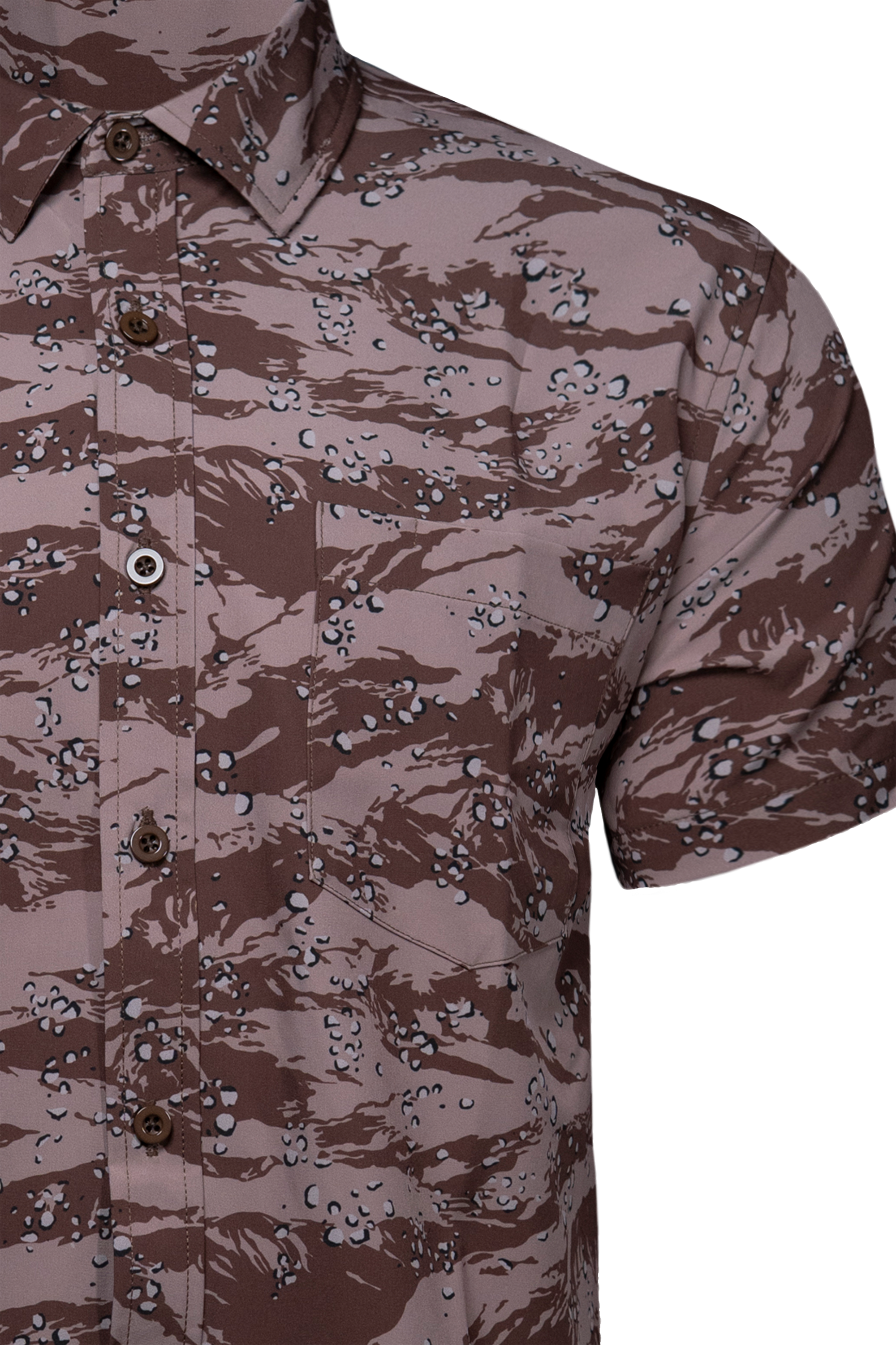 Chocolate Cat Button Down
