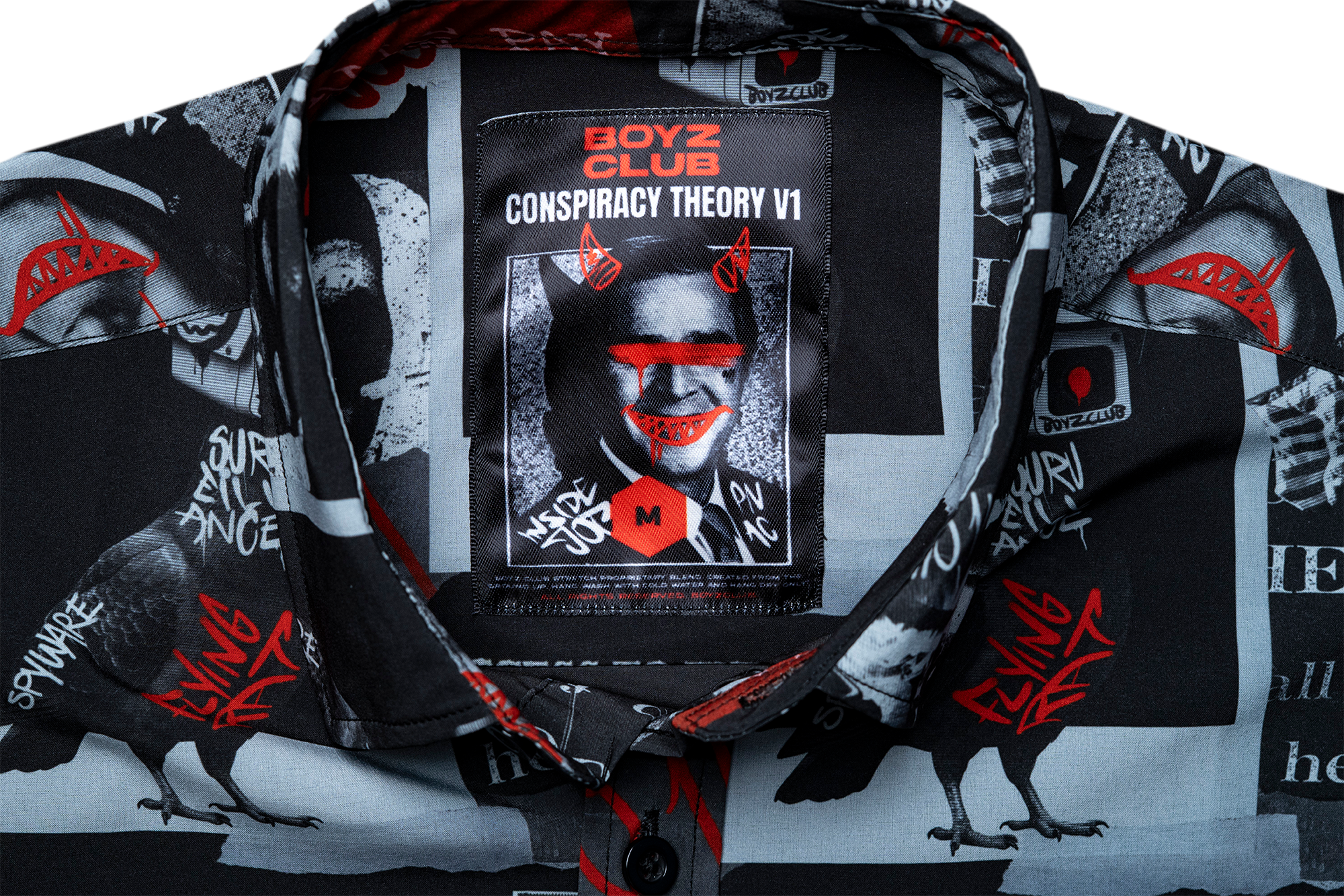 Conspiracy Theory V1 Button Down