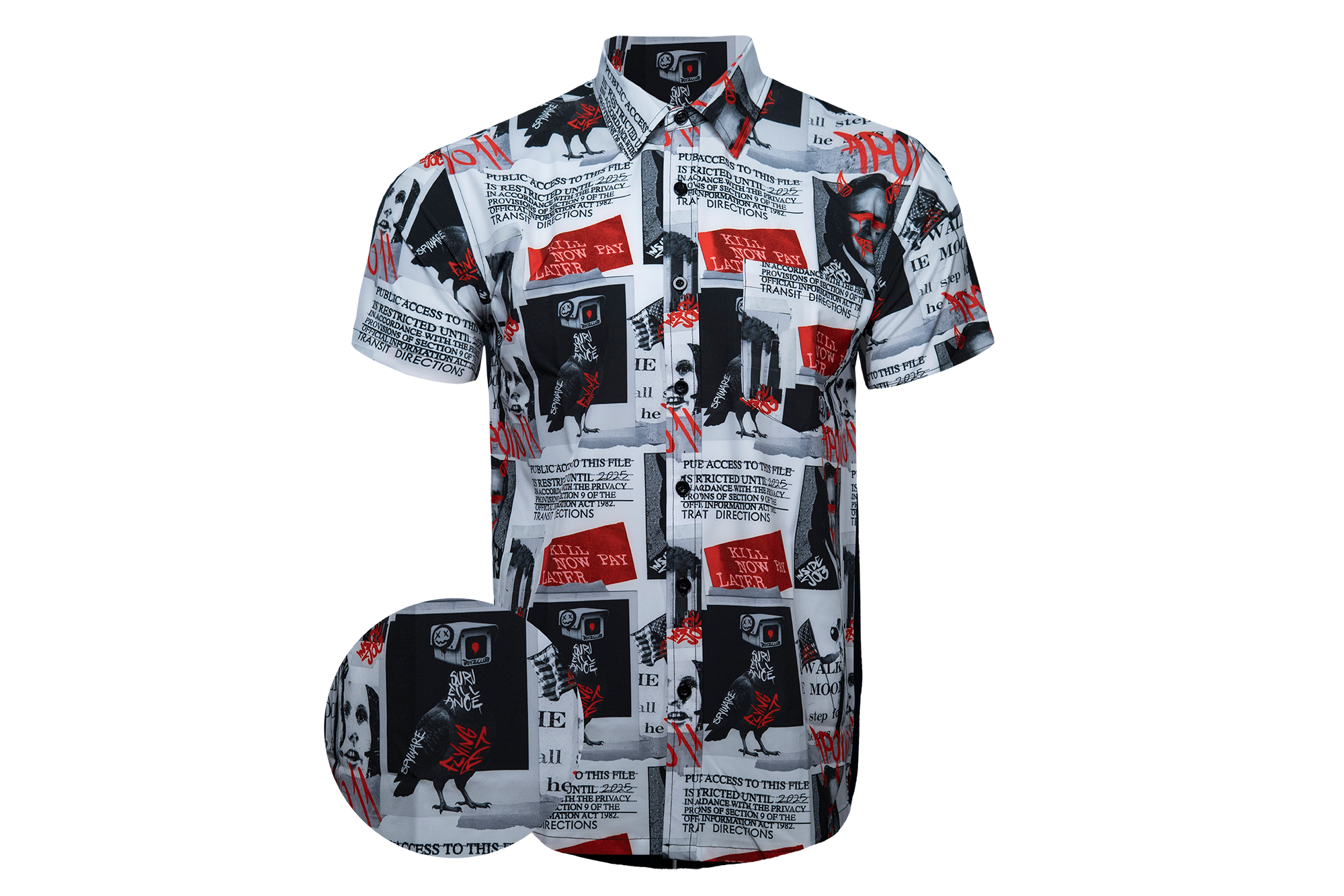 Conspiracy Theory V2 Button Down