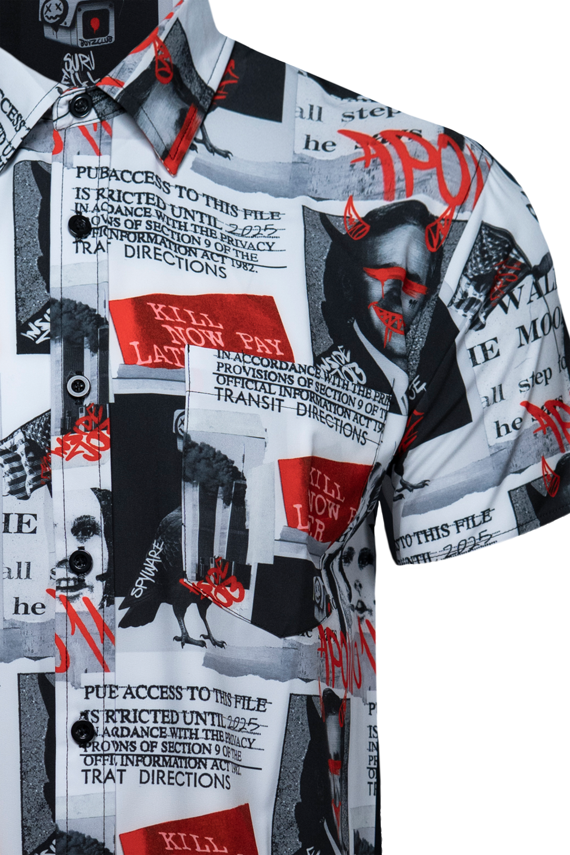 Conspiracy Theory V2 Button Down