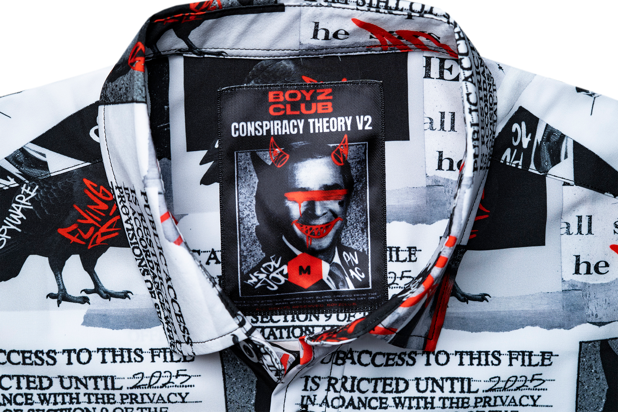 Conspiracy Theory V2 Button Down