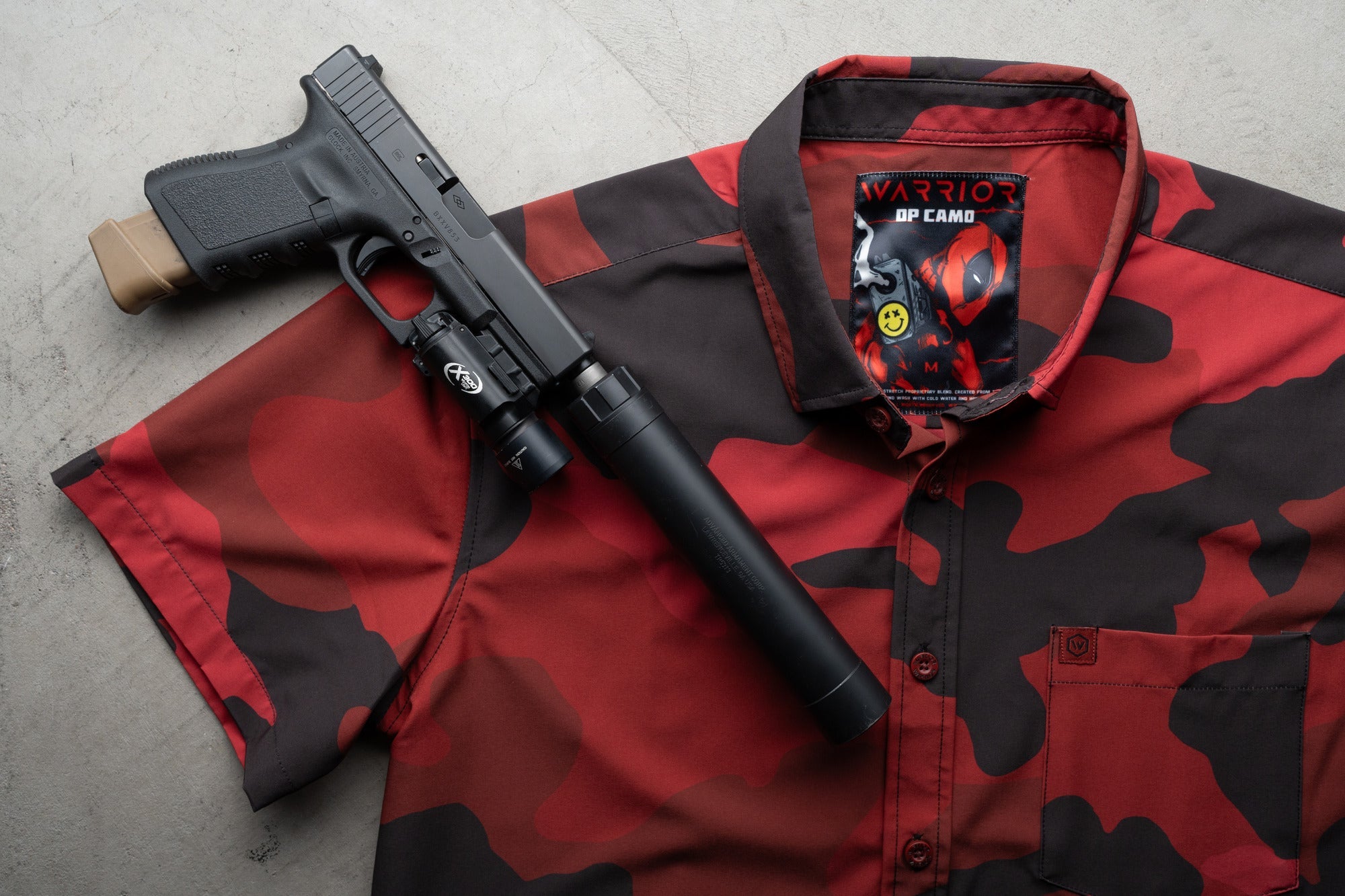 DP Camo Button Down