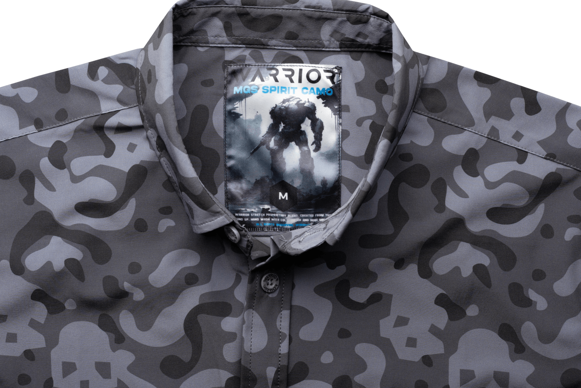 MGS Spirit Camo Button Down