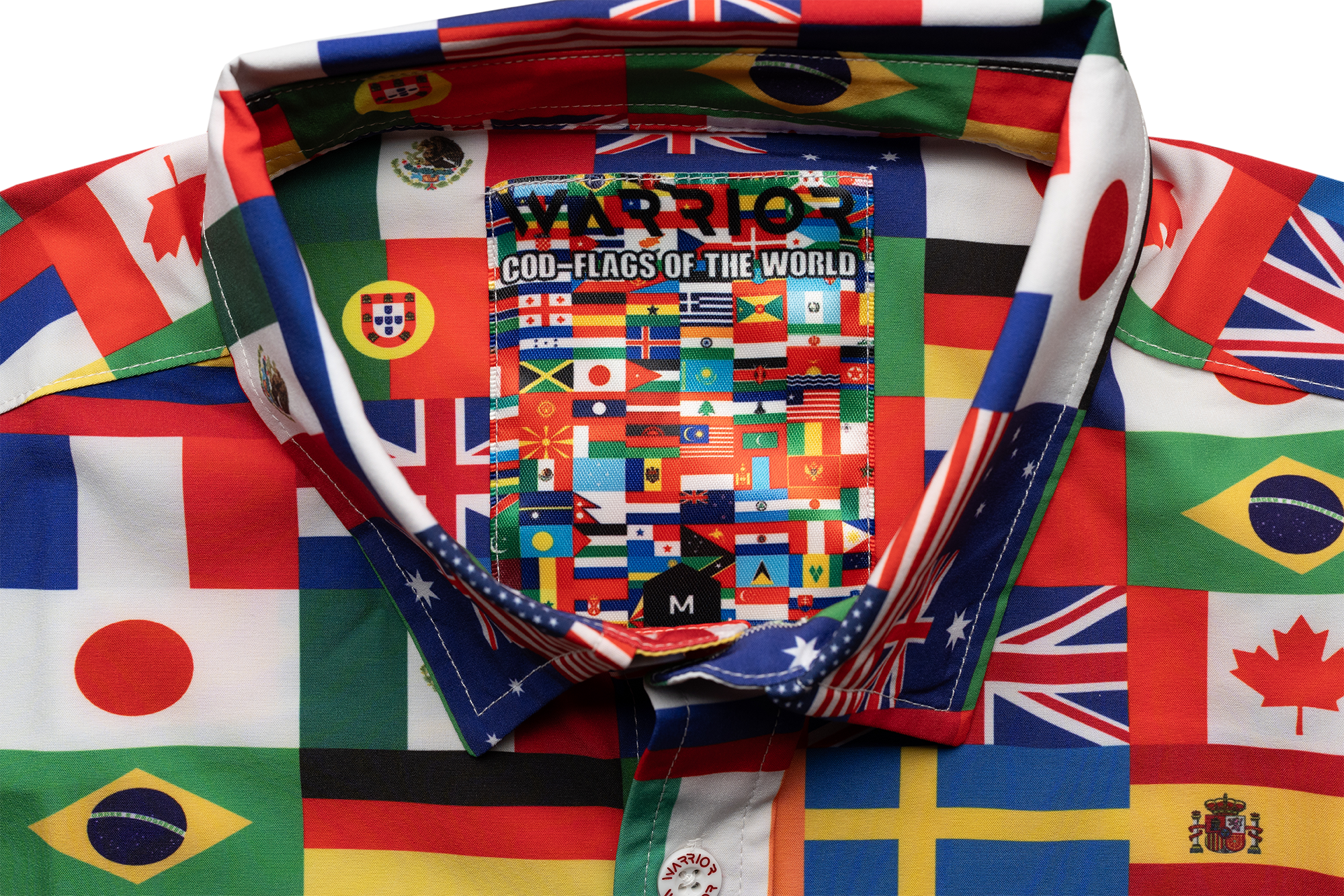 COD Flags of the World Button Down