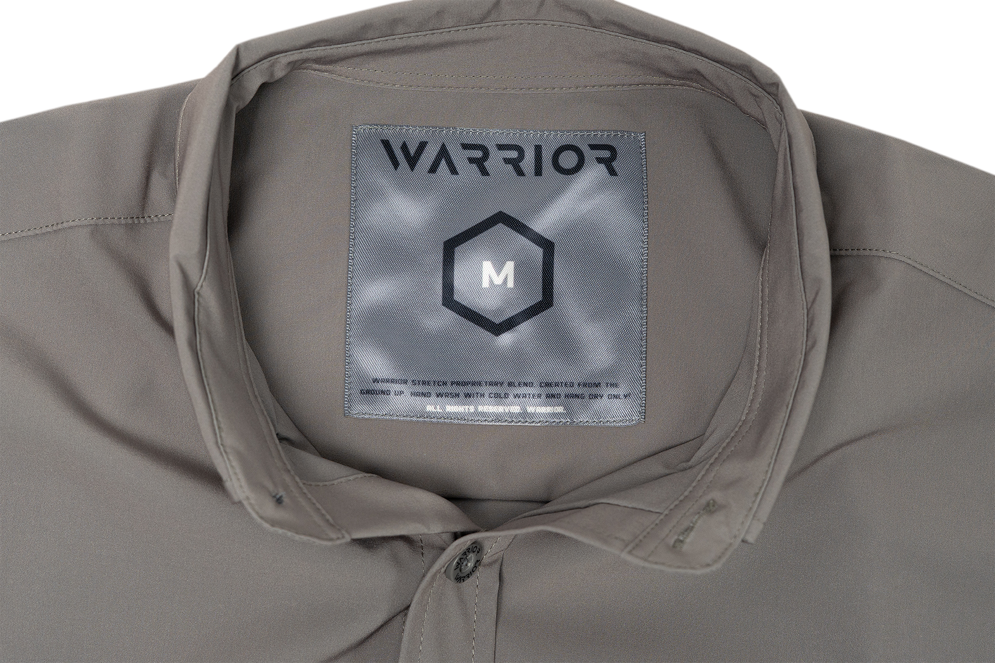 Solid Grey Button Down