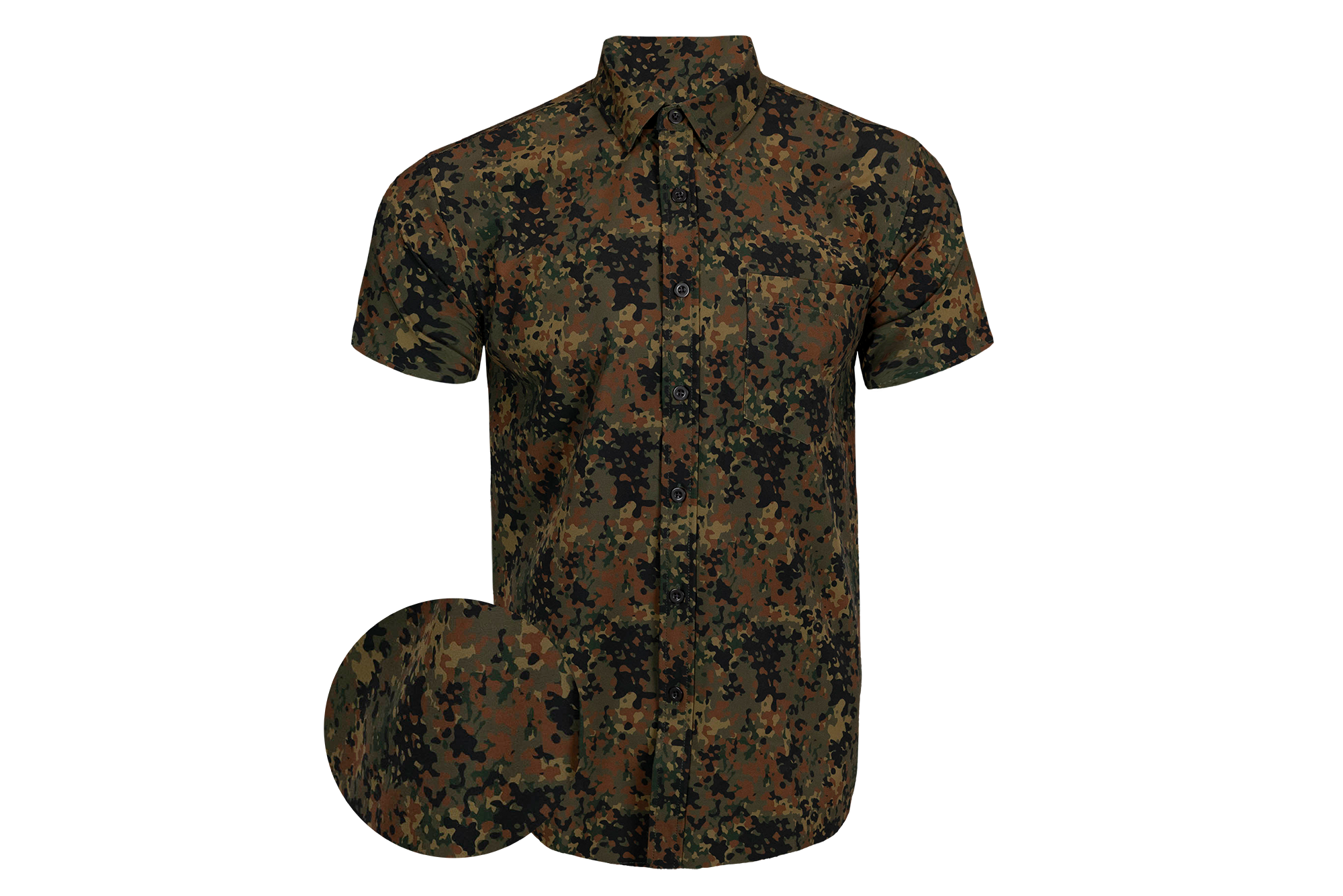 Flecktarn Button Down