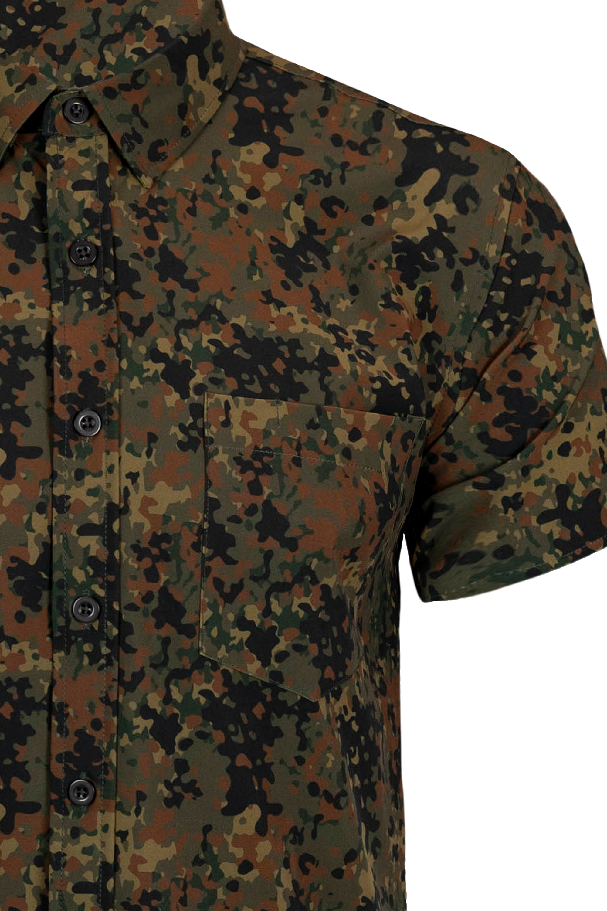 Flecktarn Button Down