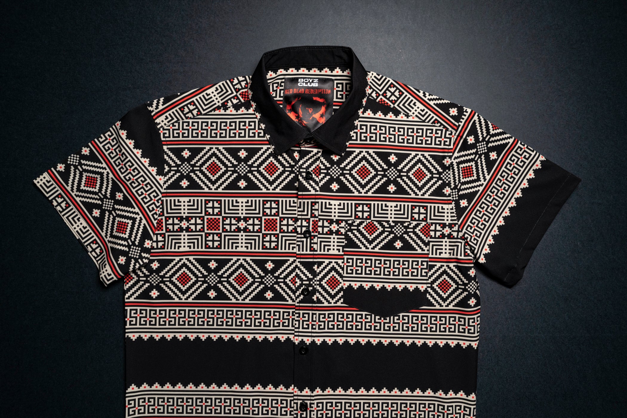 Red Dead Redemption Button Down