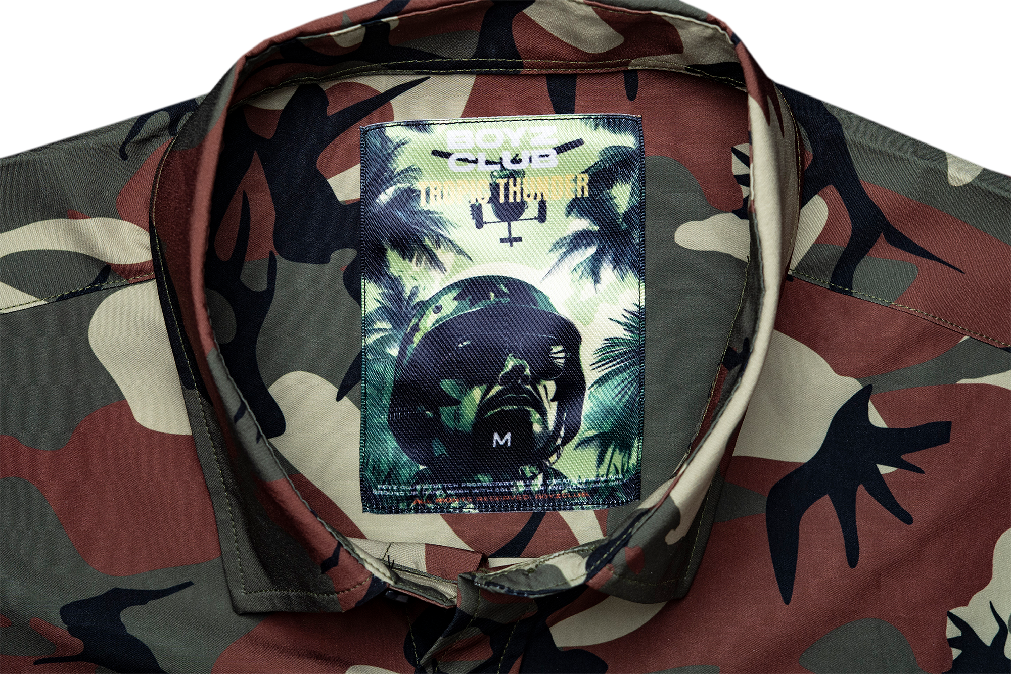 Tropic Thunder Button Down