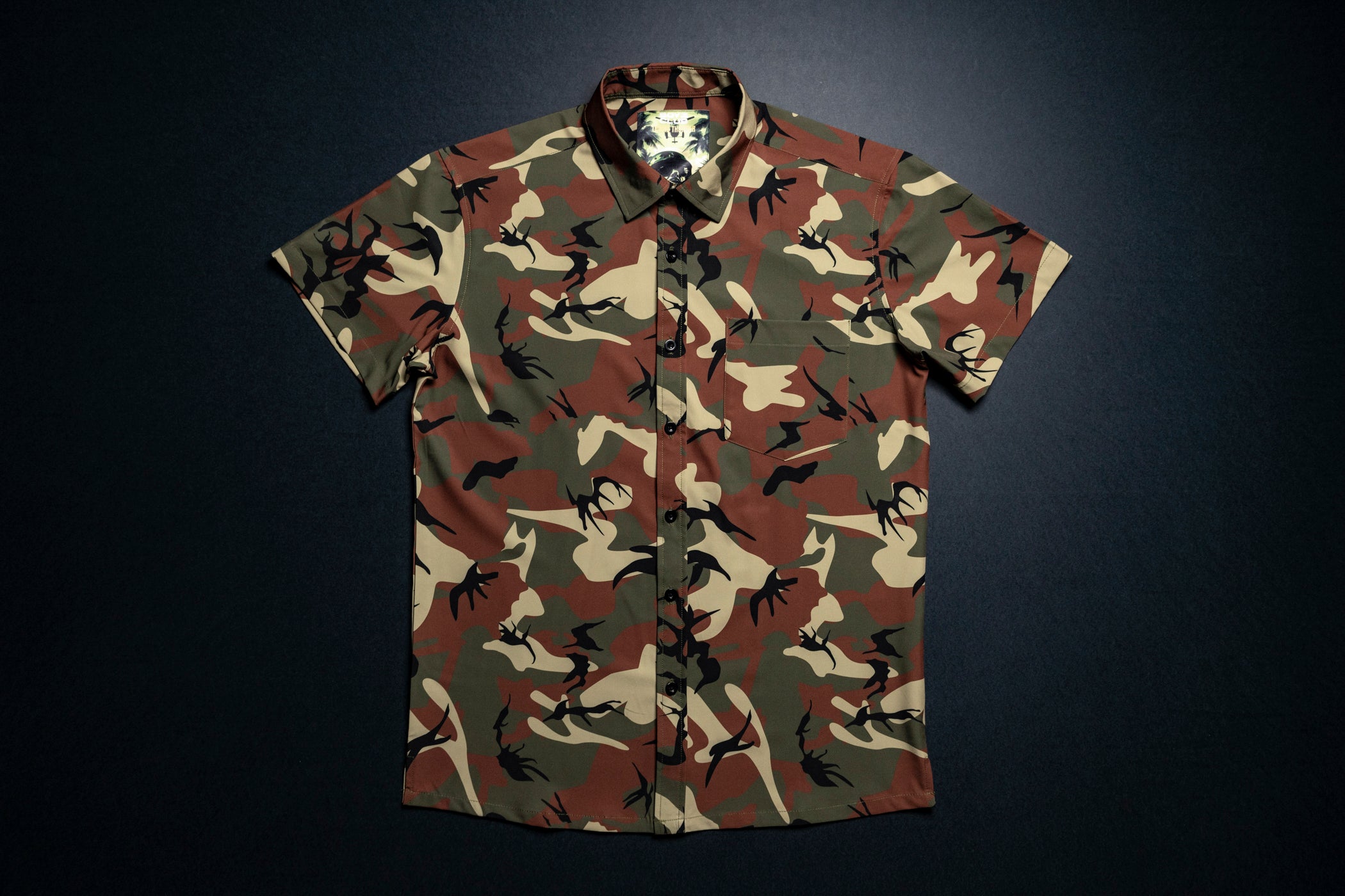 Tropic Thunder Button Down