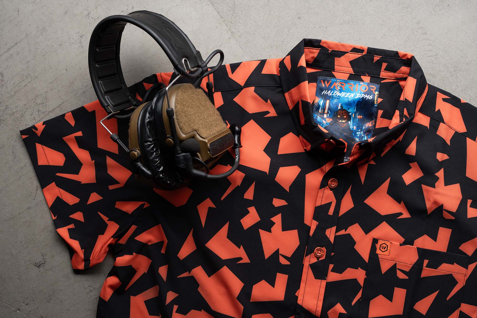 Haloween DPM6 Button Down