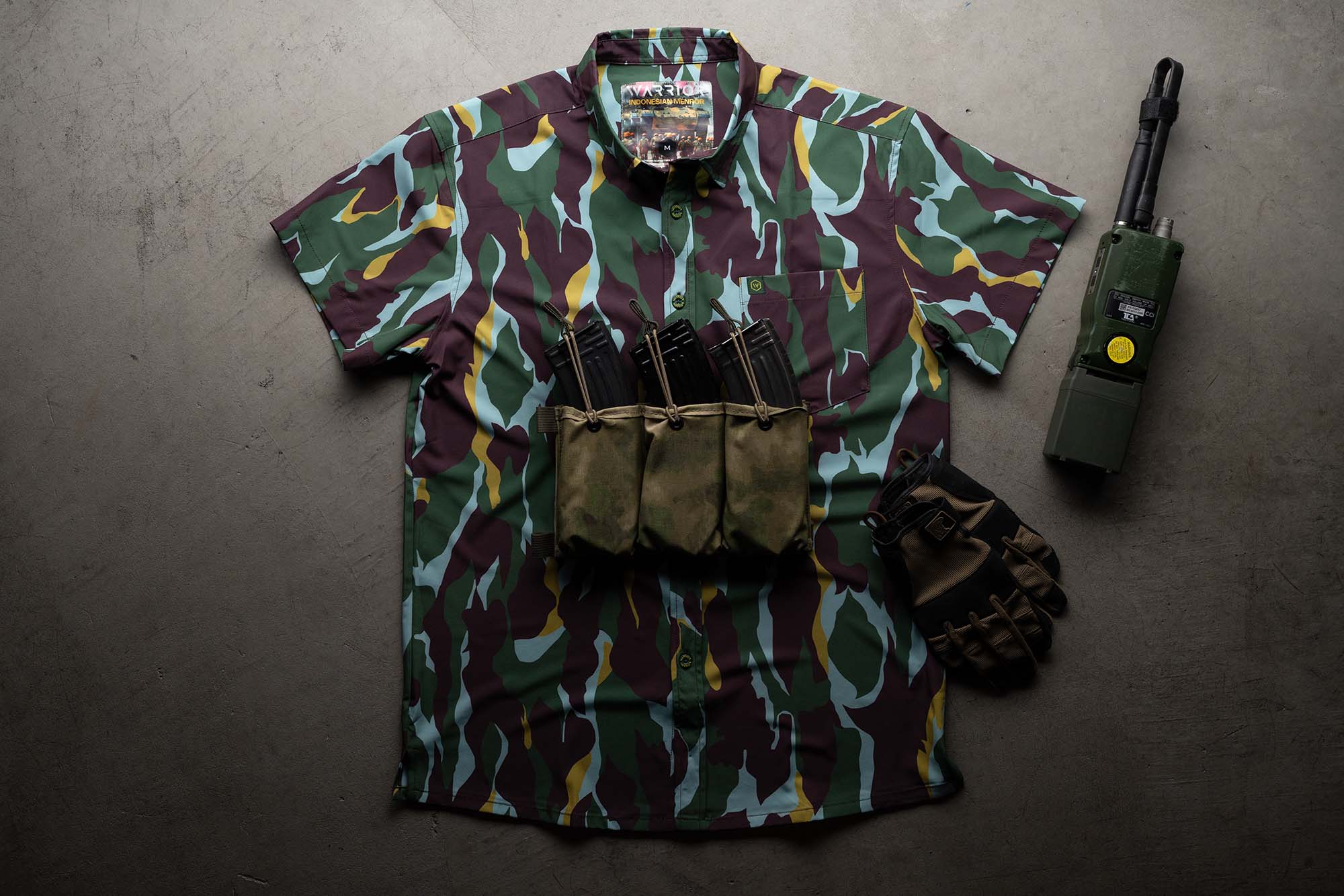 Indonesian Menpor Button Down