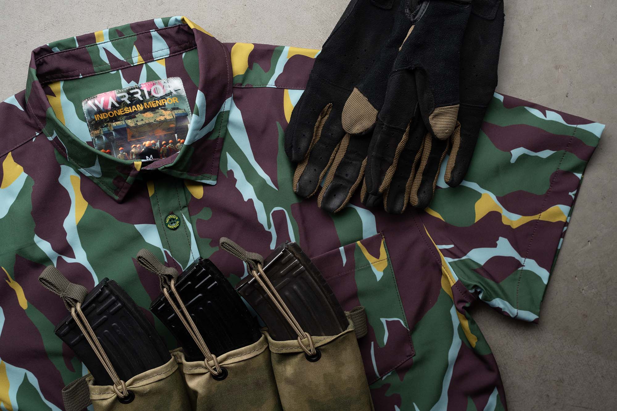 Indonesian Menpor Button Down