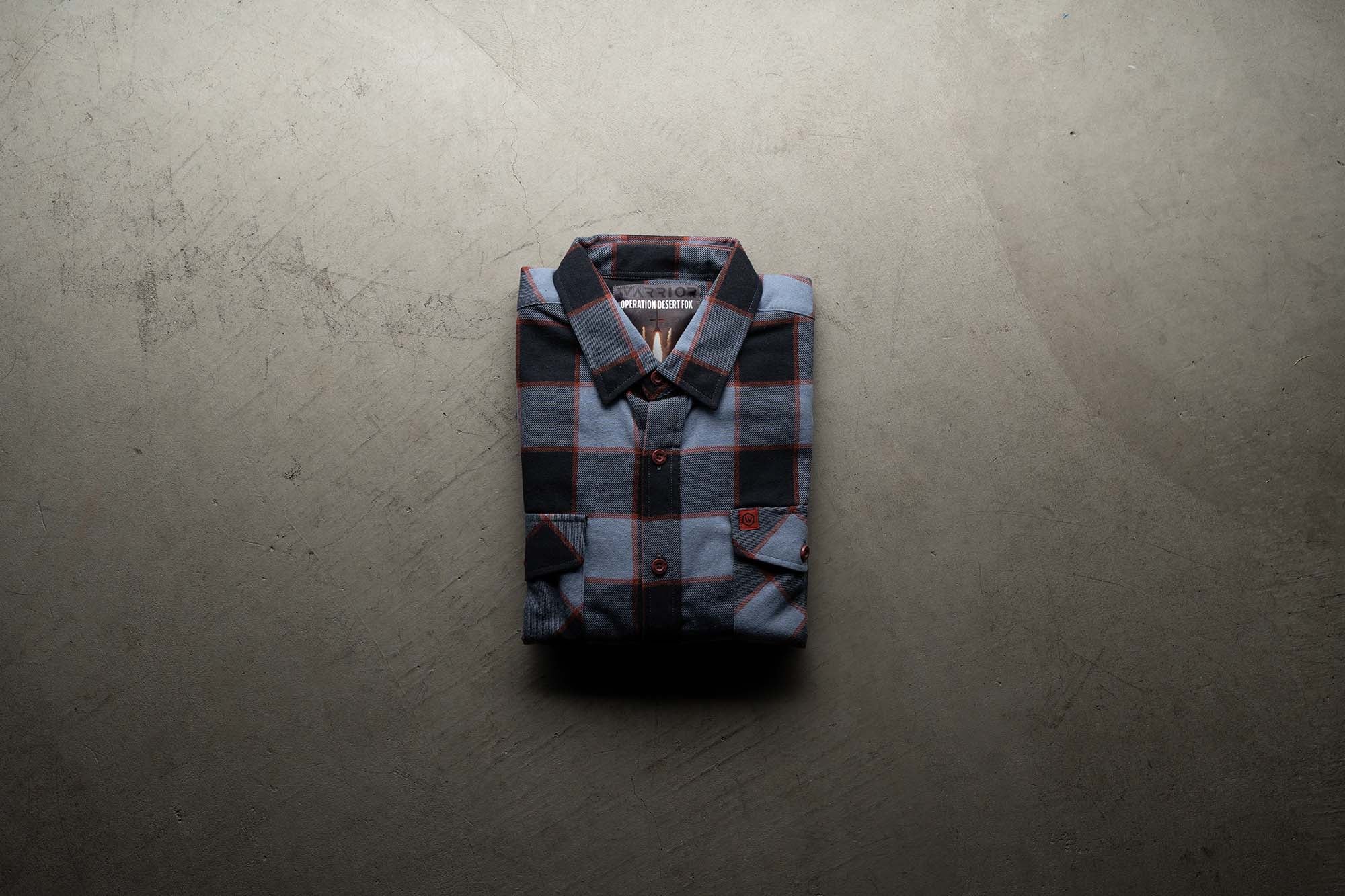 Operation Desert Fox Plaid Flannel
